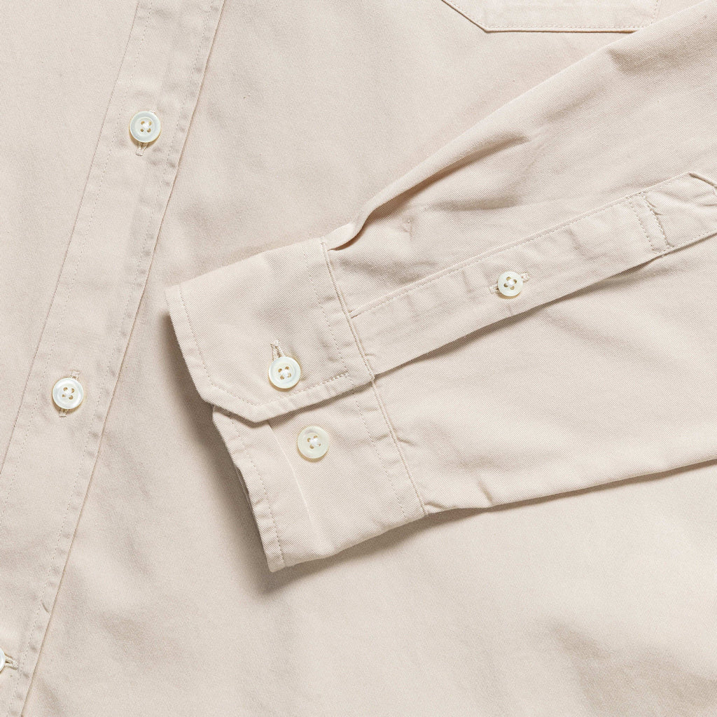 Osvald BD Twill Shirt - Oatmeal