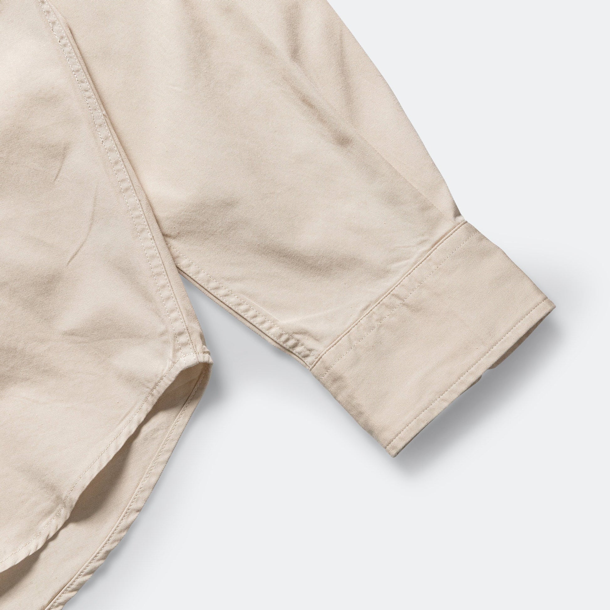 Osvald BD Twill Shirt - Oatmeal