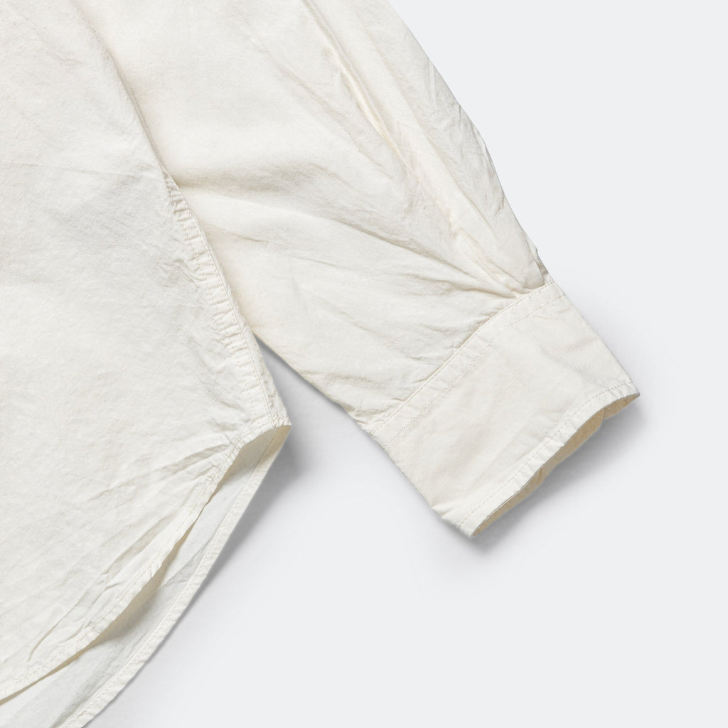 Osvald Cotton Tencel Shirt - Enamel White