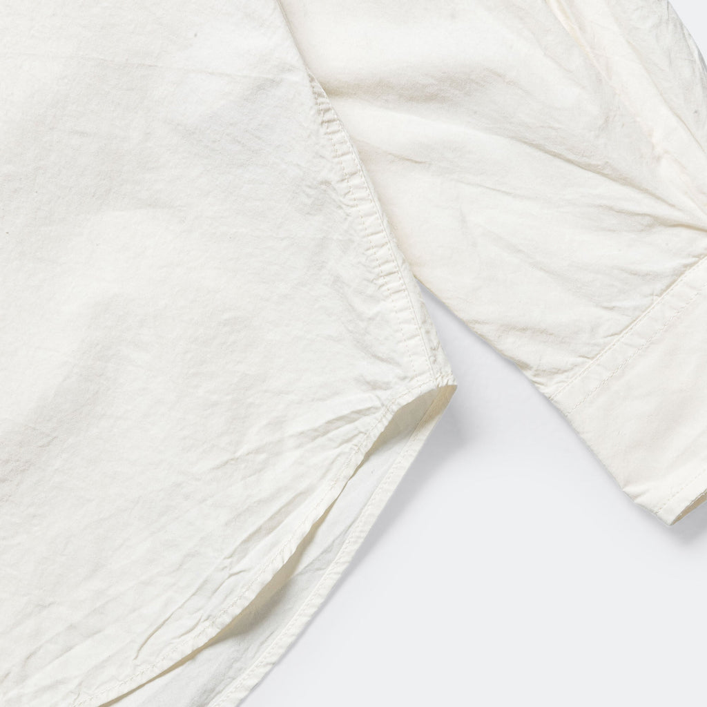 Osvald Cotton Tencel Shirt - Enamel White