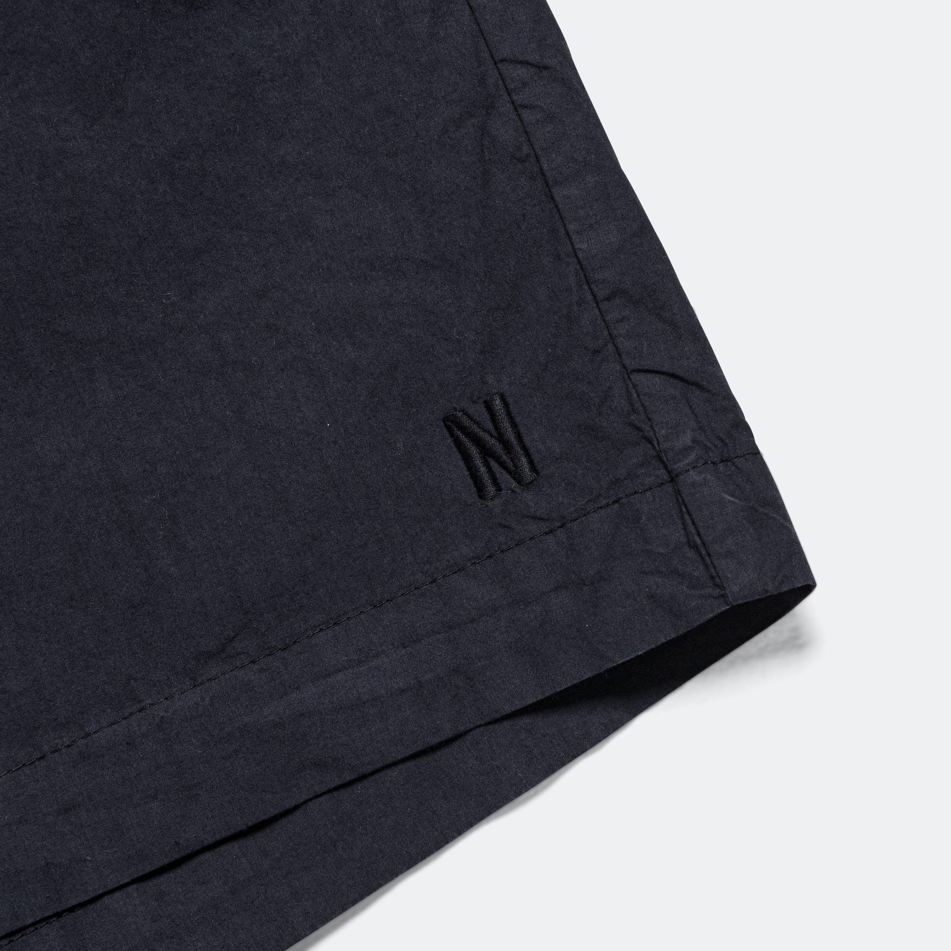 Per Cotton Tencel Shorts - Dark Navy