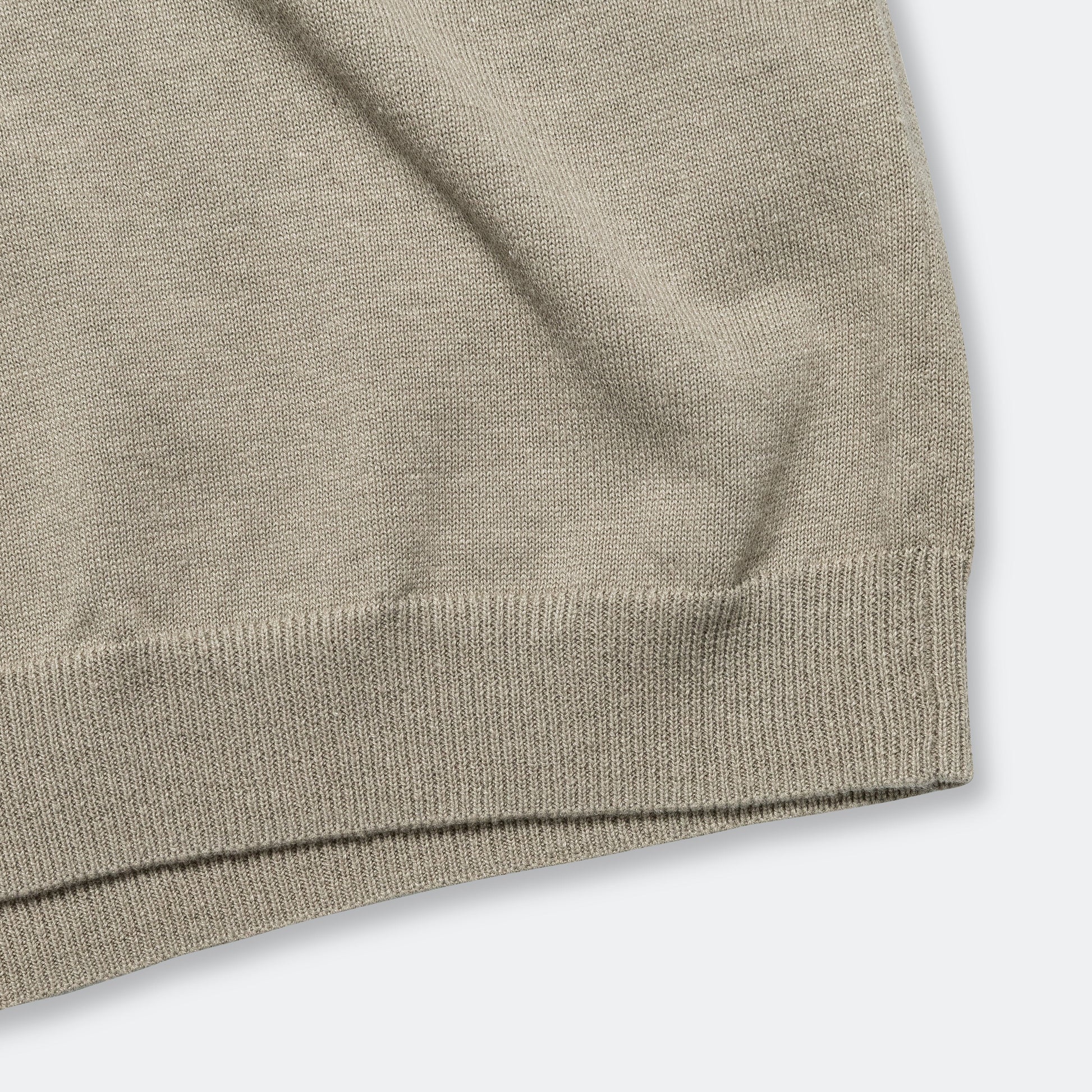 Rhys Cotton Linen T-Shirt - Clay