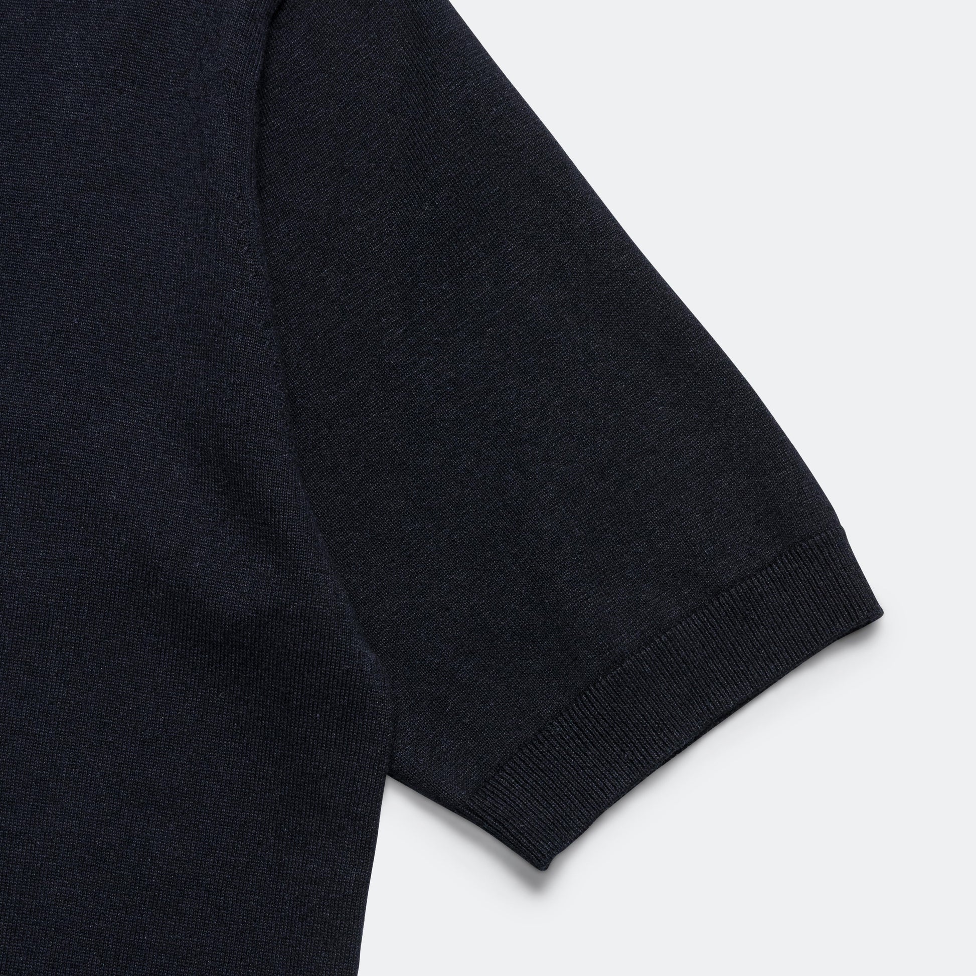 Rhys Cotton Linen T-Shirt - Dark Navy