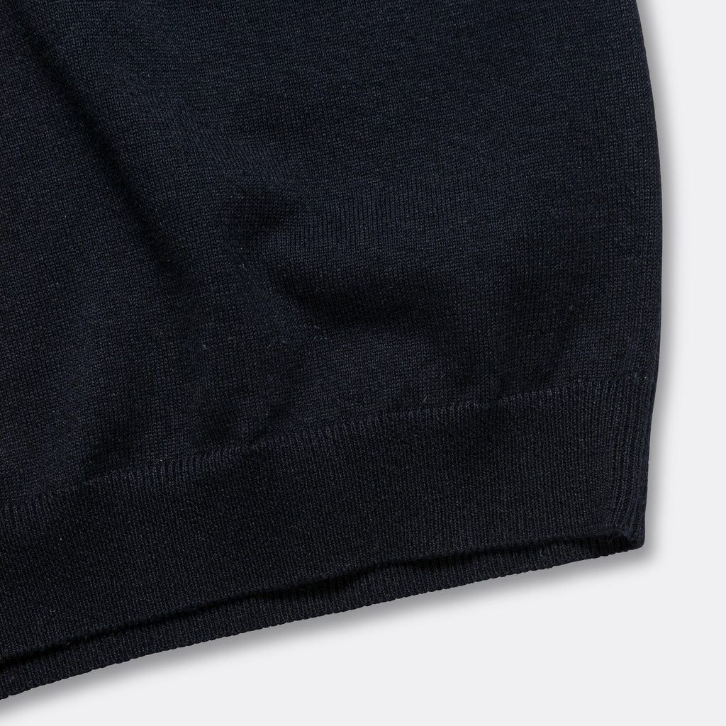 Rhys Cotton Linen T-Shirt - Dark Navy
