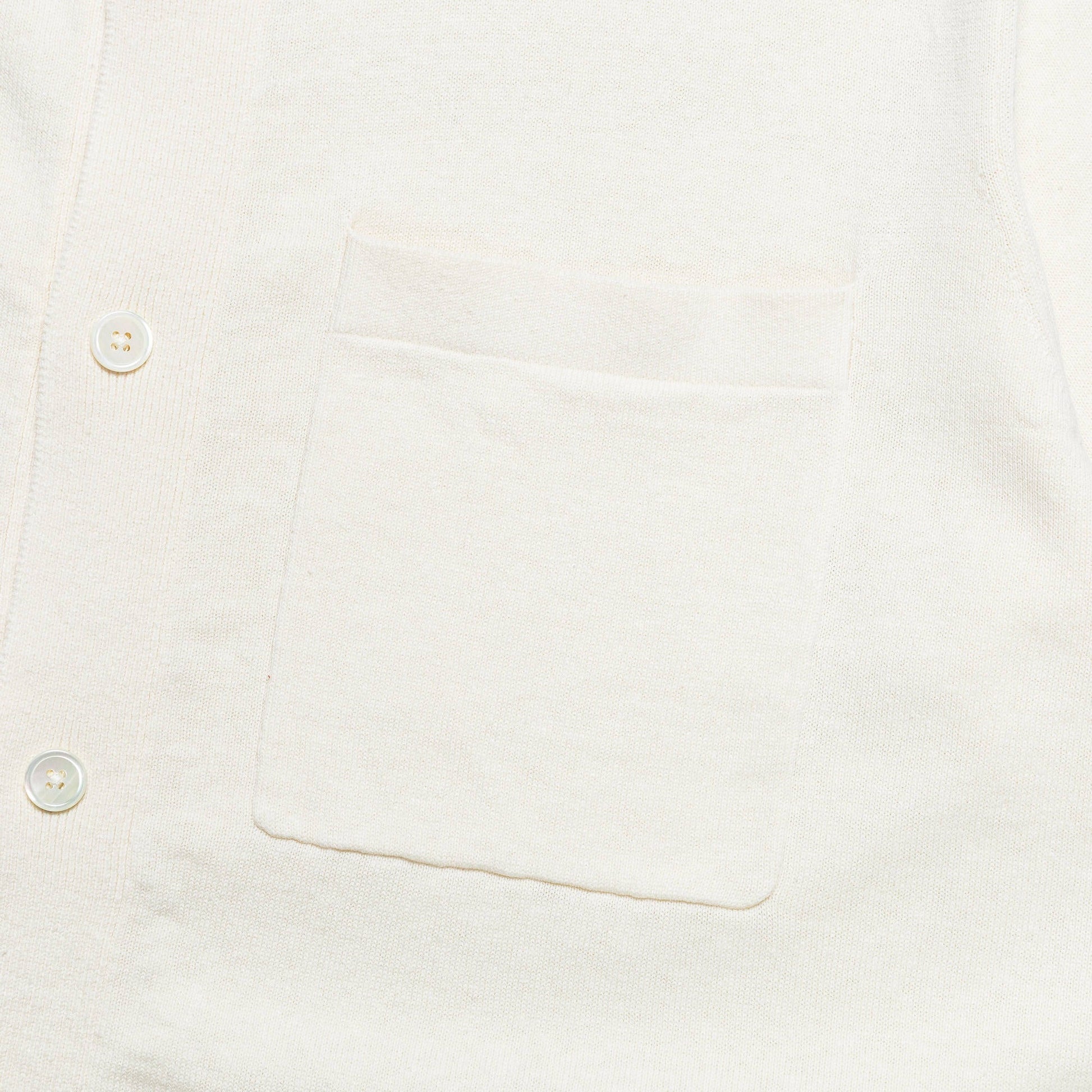Rollo Cotton Linen SS Shirt - Kit White