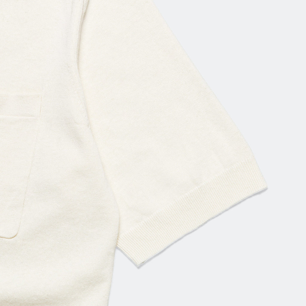 Rollo Cotton Linen SS Shirt - Kit White