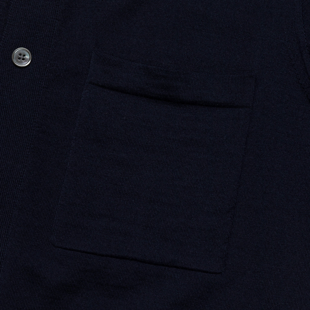 Rollo Tech Merino Shirt - Dark Navy