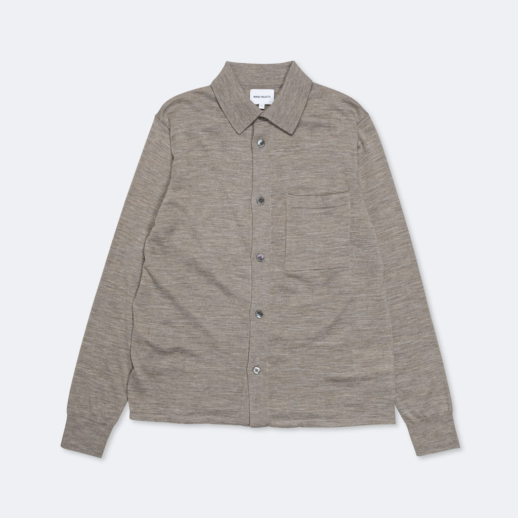 Rollo Tech Merino Shirt - Sand
