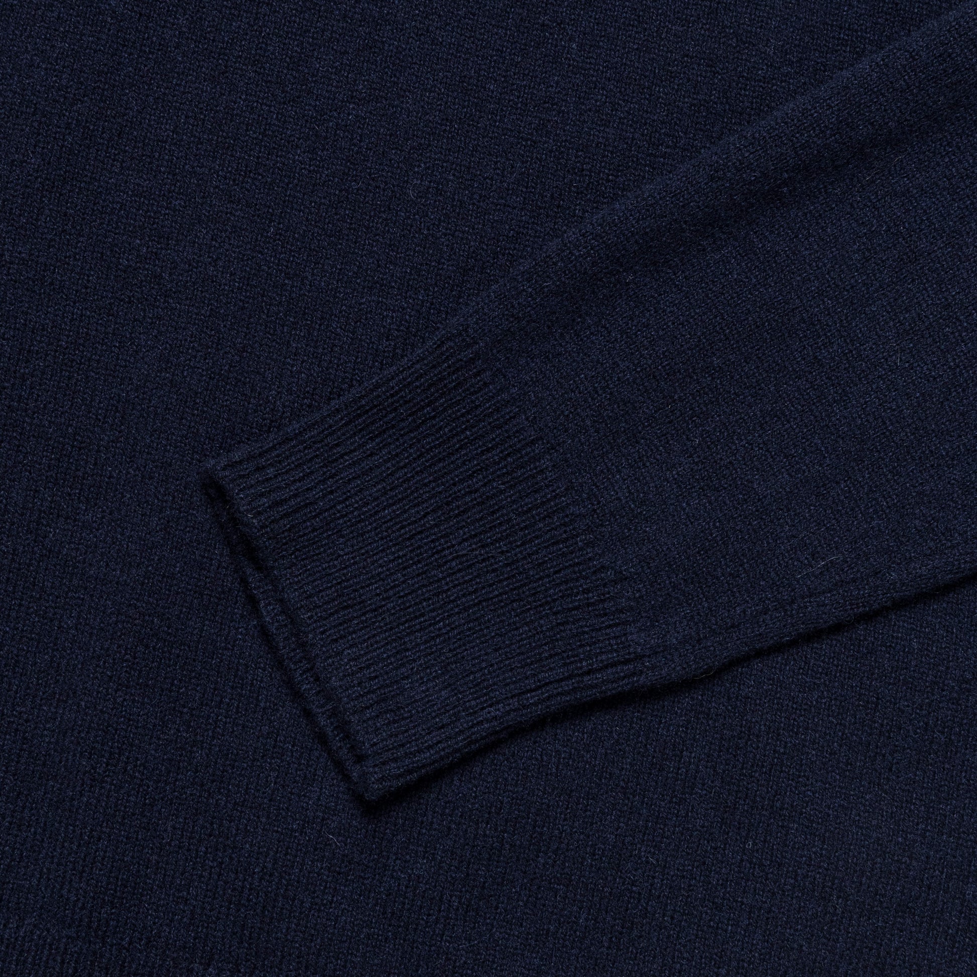 Sigfred Lambswool Sweater - Dark Navy