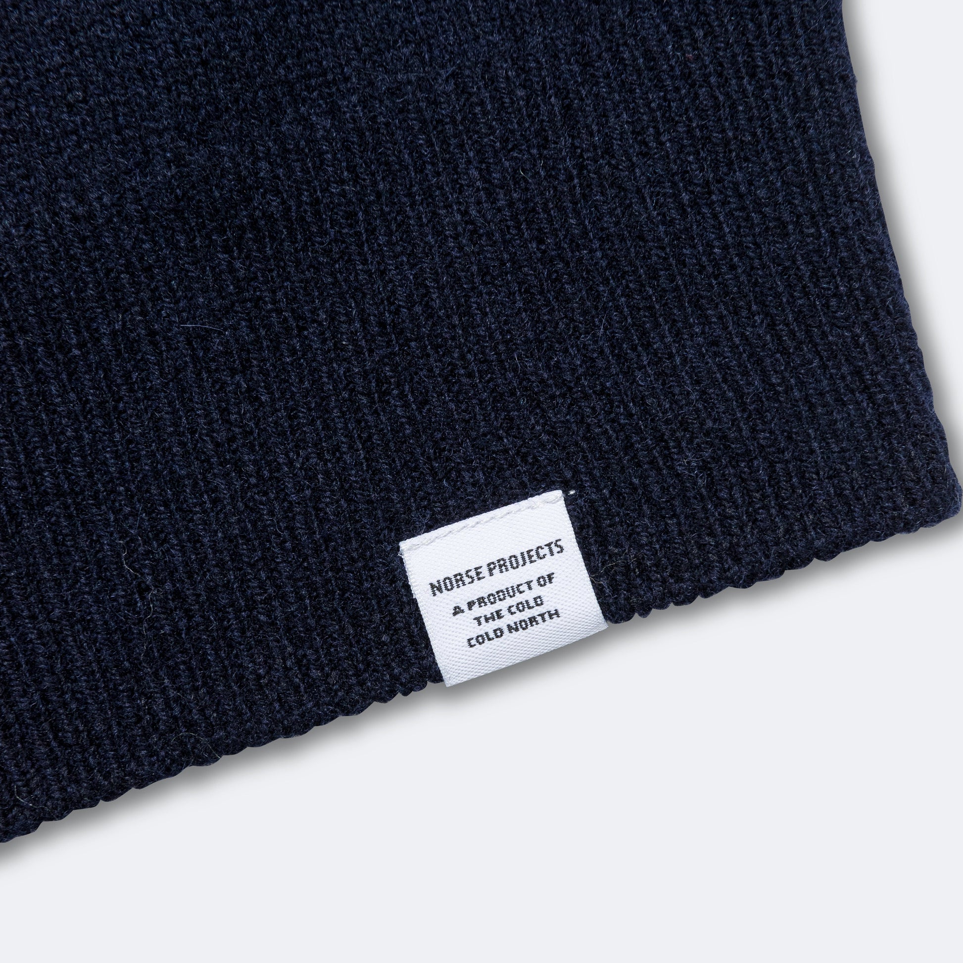 Sigfred Lambswool Sweater - Dark Navy