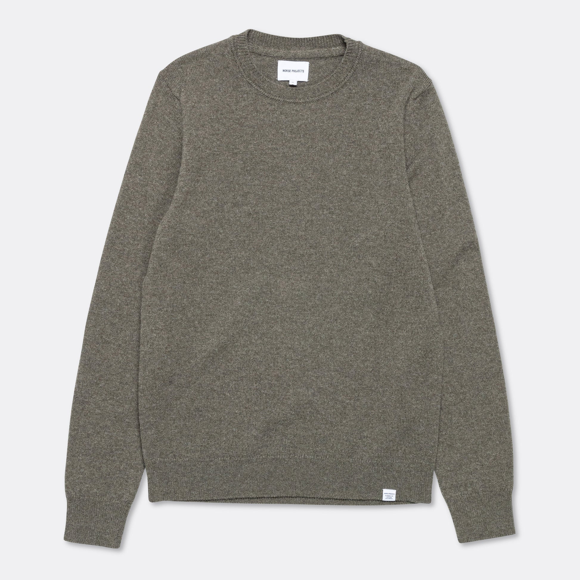 Sigfred Lambswool Sweater - Ivy Green