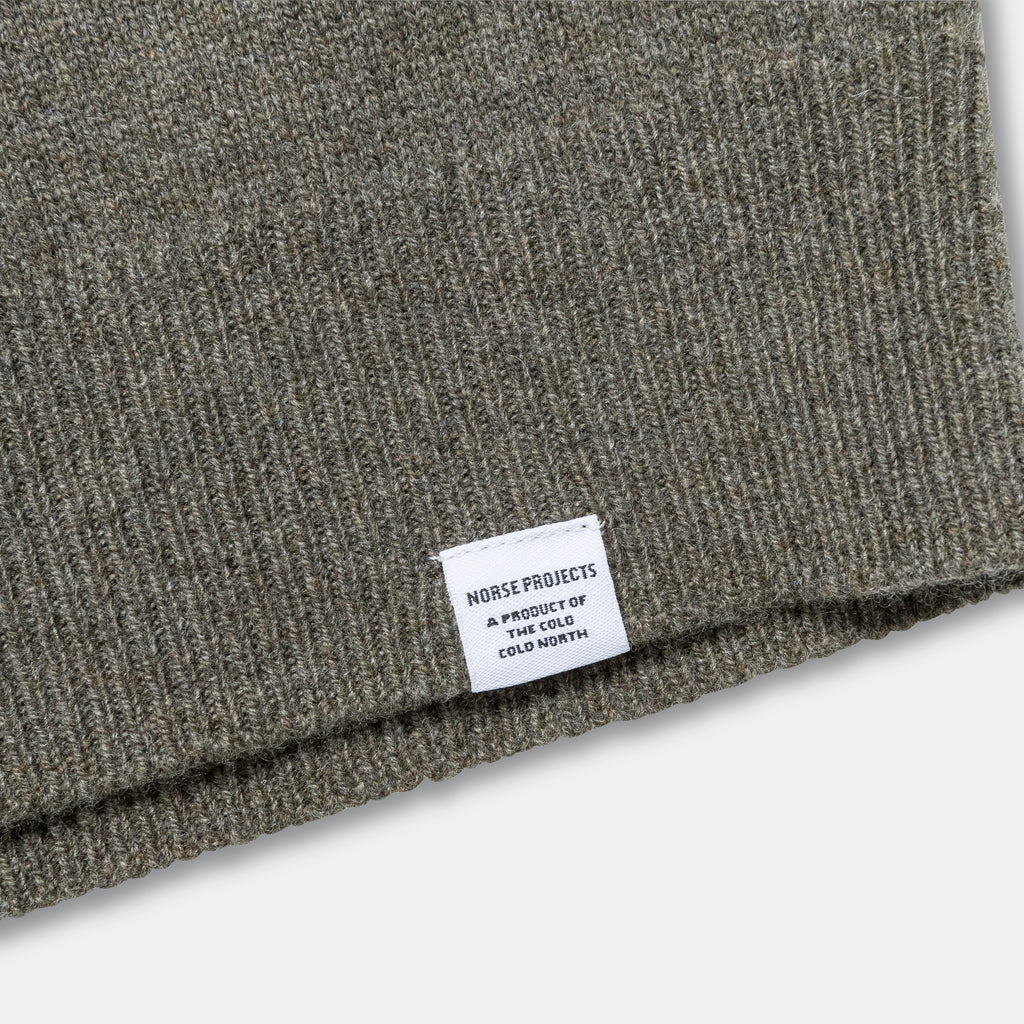 Sigfred Lambswool Sweater - Ivy Green
