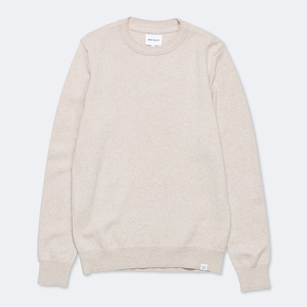 Sigfred Lambswool Sweater - Oatmeal