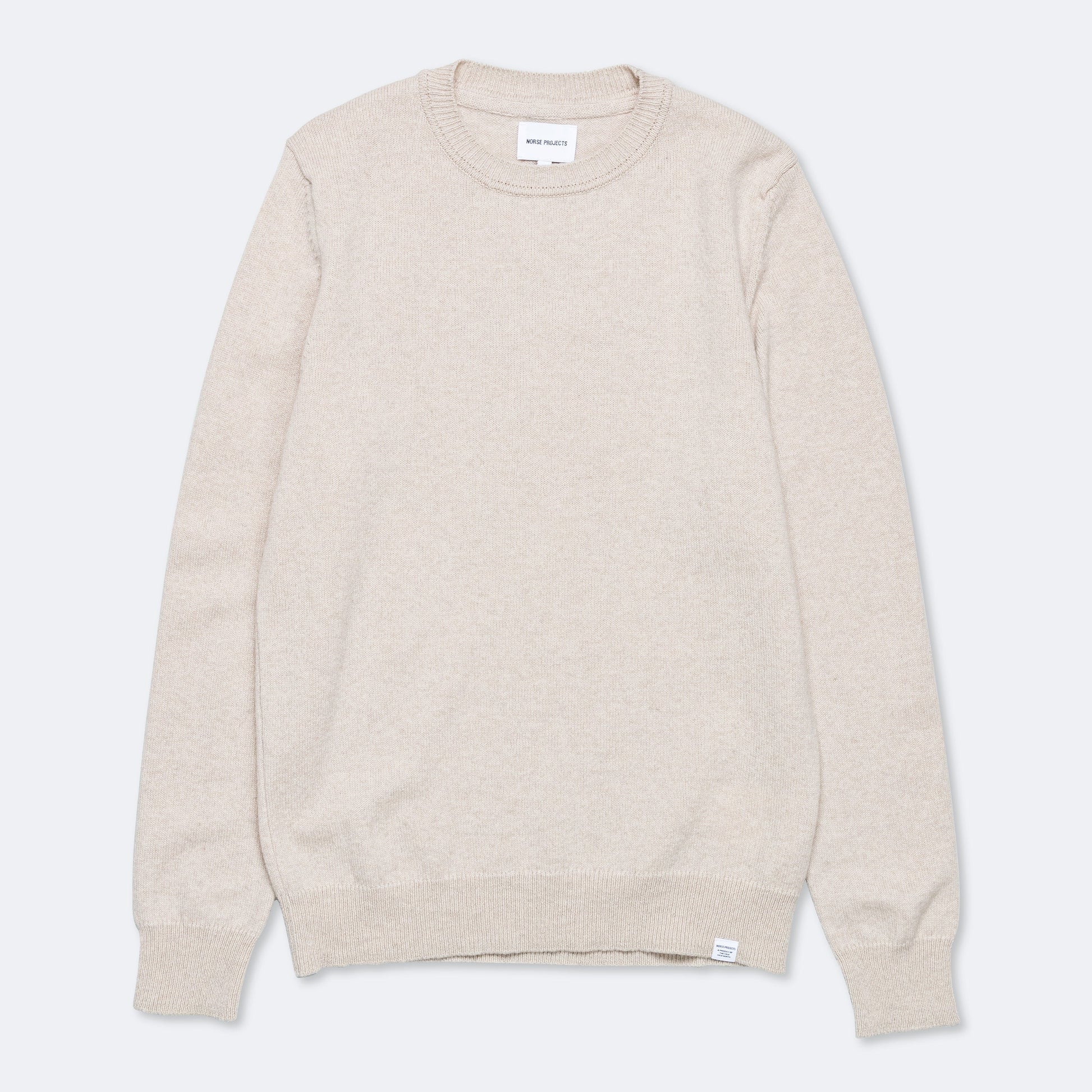 Sigfred Lambswool Sweater - Oatmeal