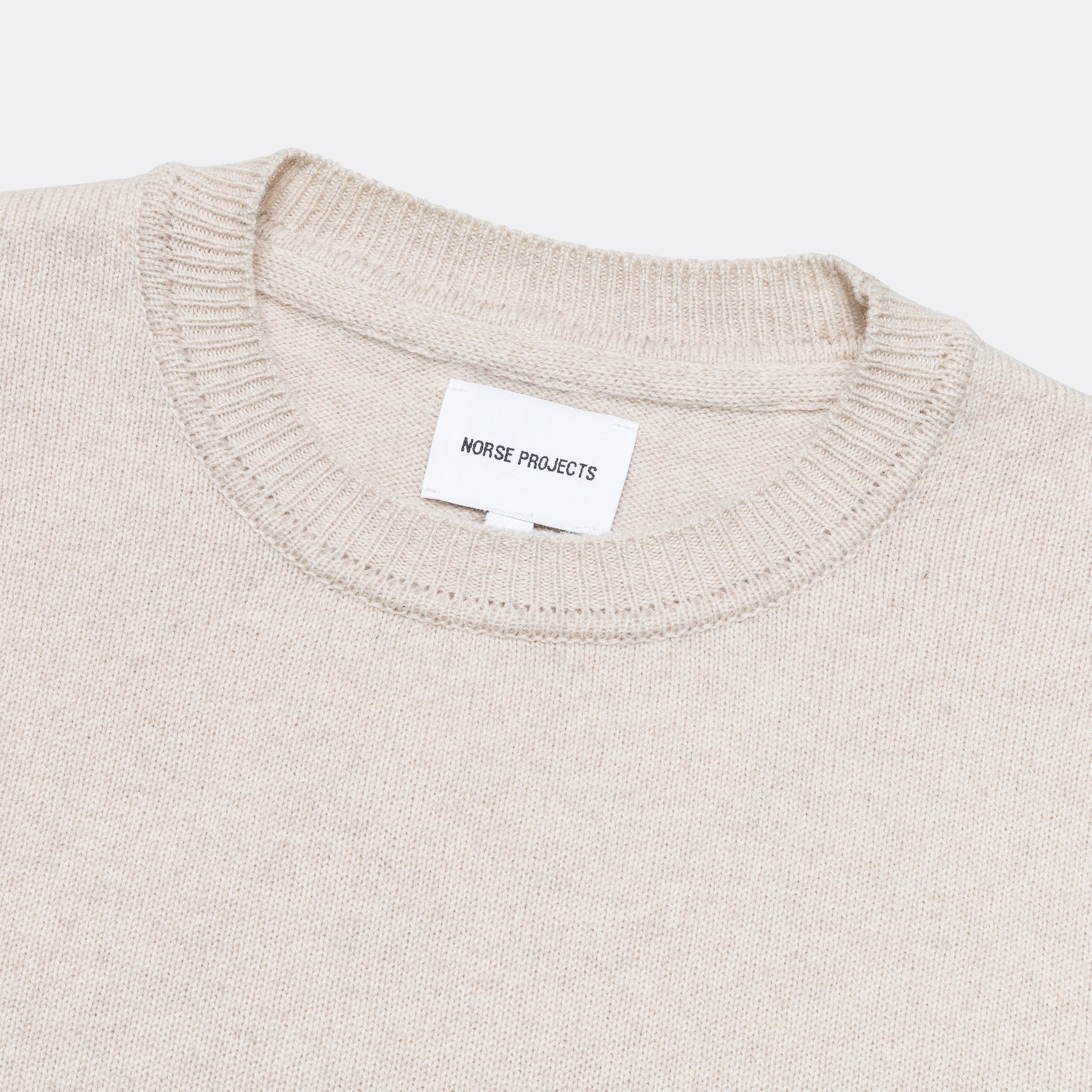 Sigfred Lambswool Sweater - Oatmeal