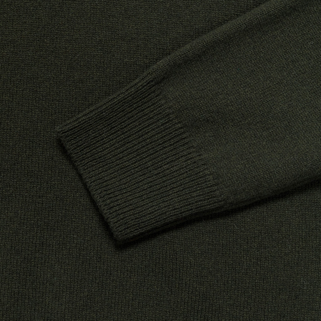 Sigfred Merino Lambswool Sweater - Army green