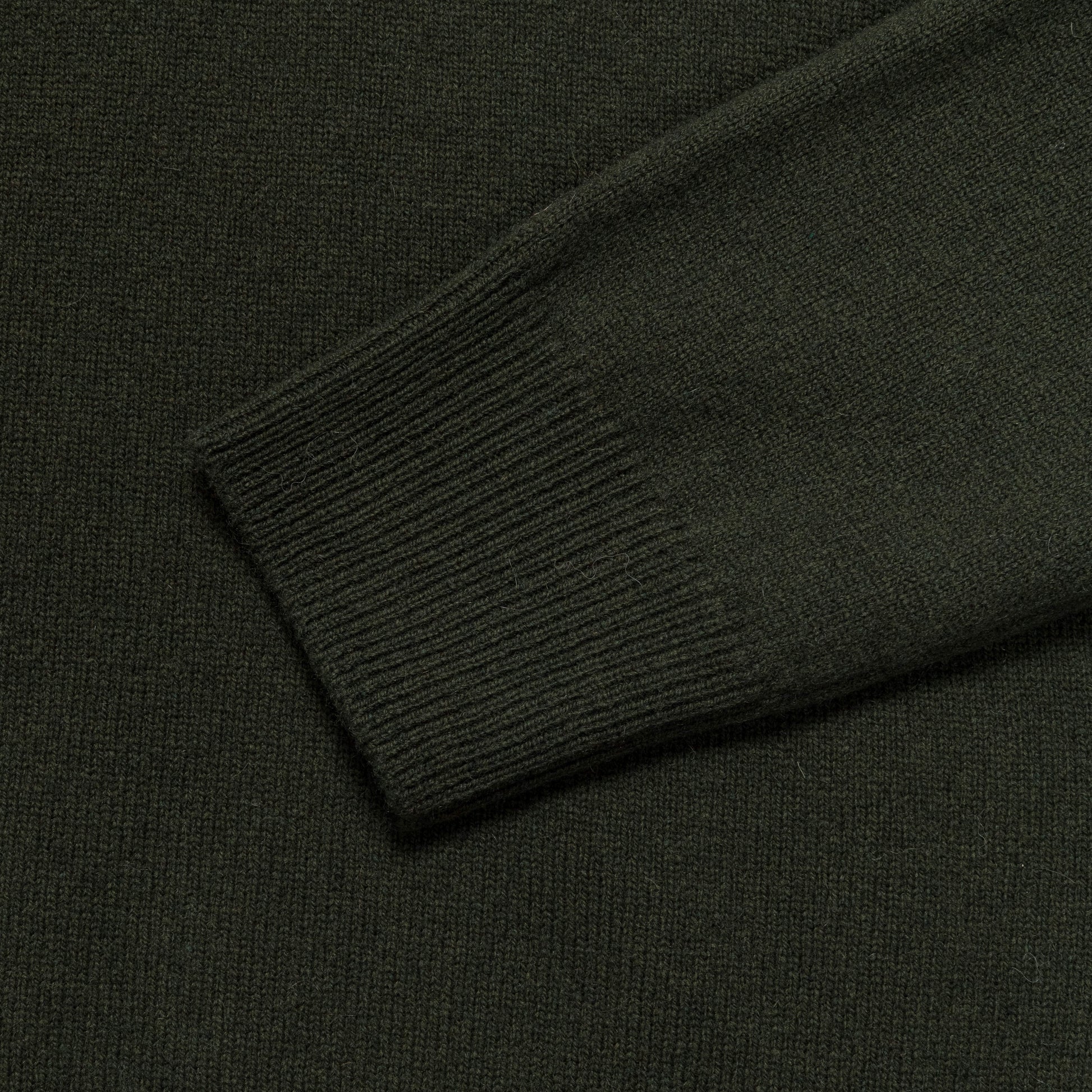 Sigfred Merino Lambswool Sweater - Army green
