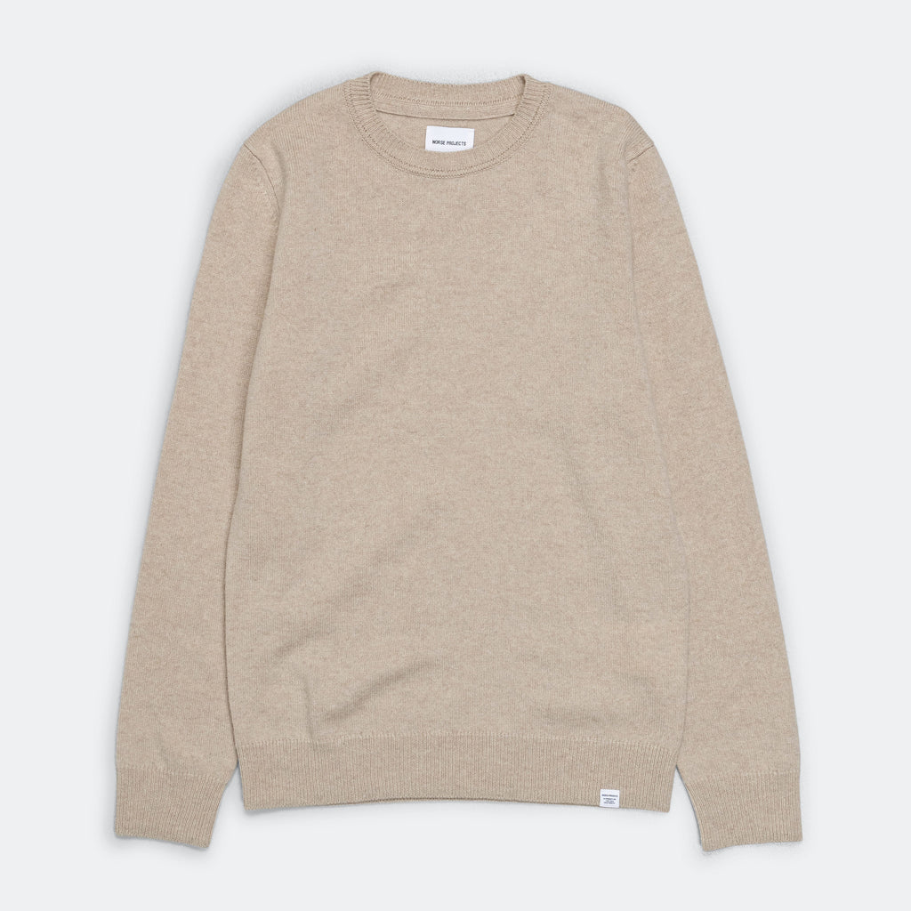 Sigfred Merino Lambswool Sweater - Oatmeal