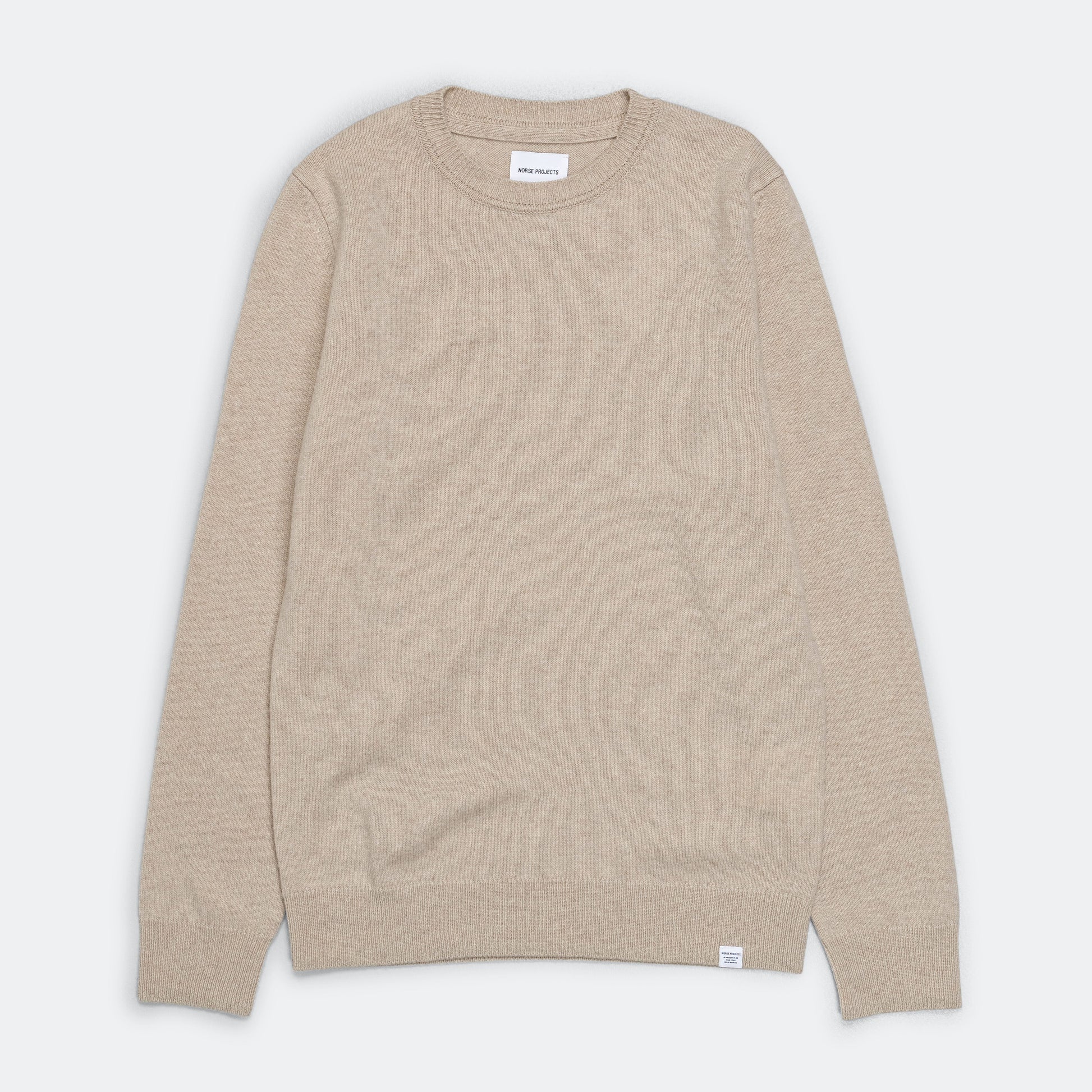 Sigfred Merino Lambswool Sweater - Oatmeal