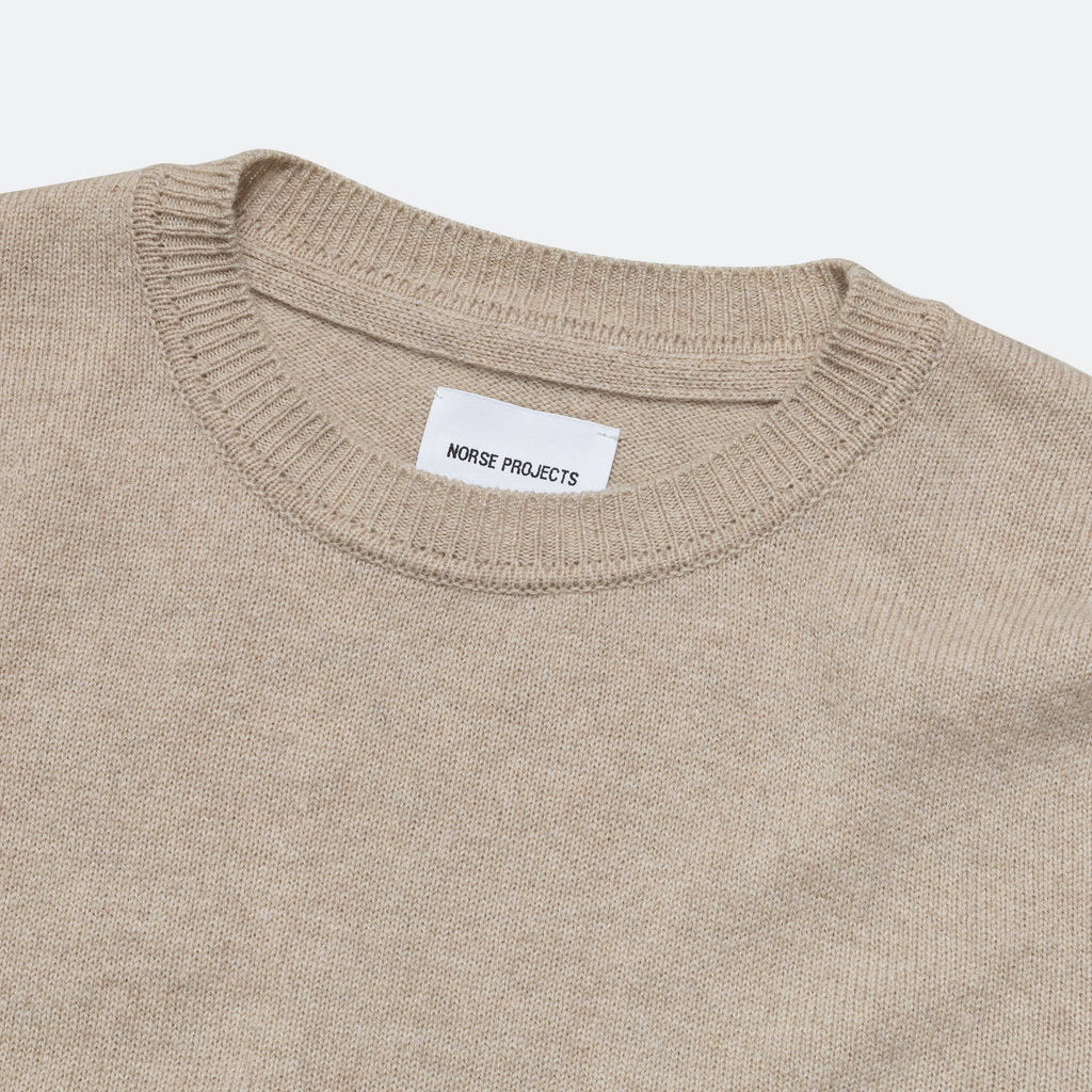 Sigfred Merino Lambswool Sweater - Oatmeal
