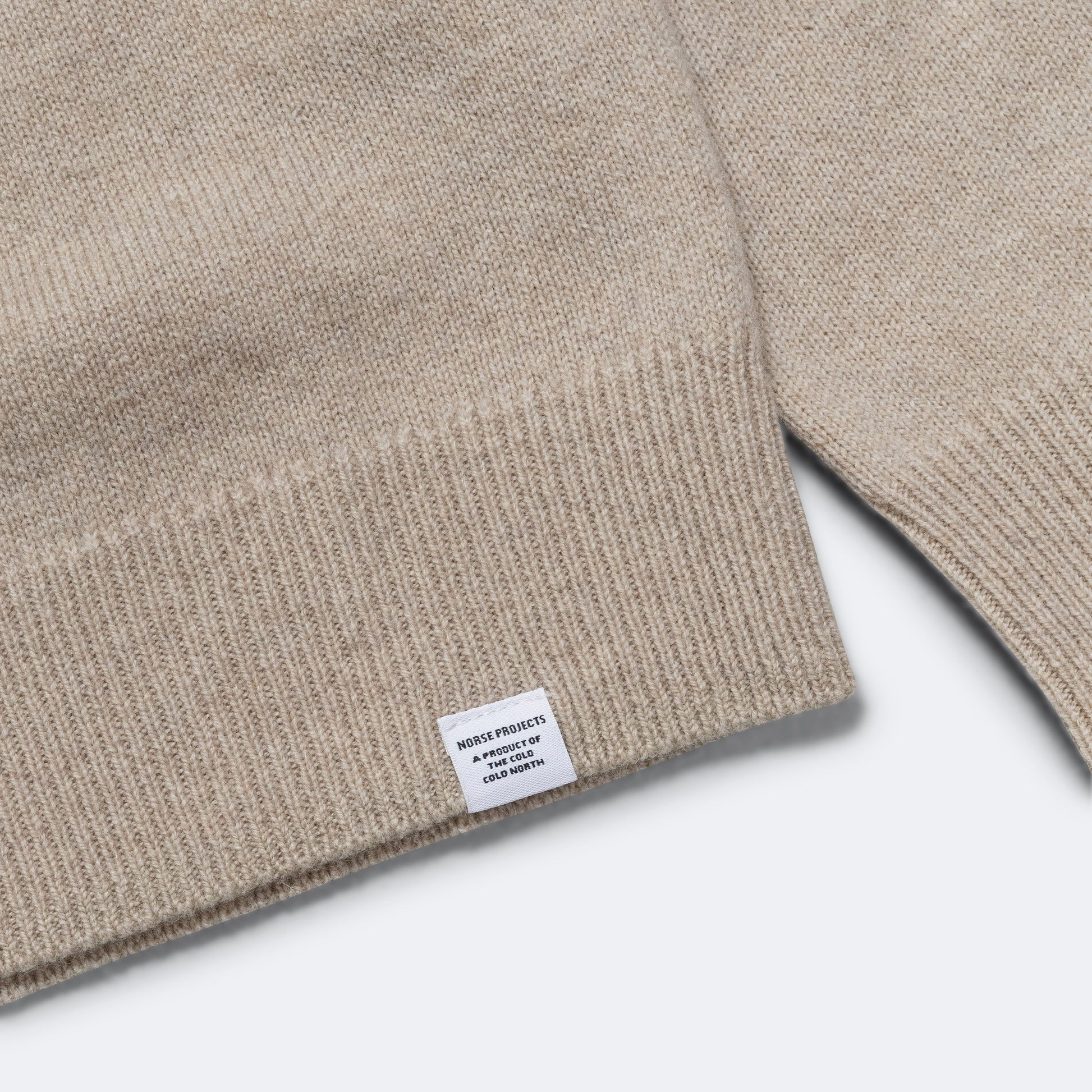 Sigfred Merino Lambswool Sweater - Oatmeal