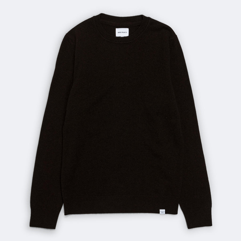Sigfred Merino Lambswool Sweater - Truffle