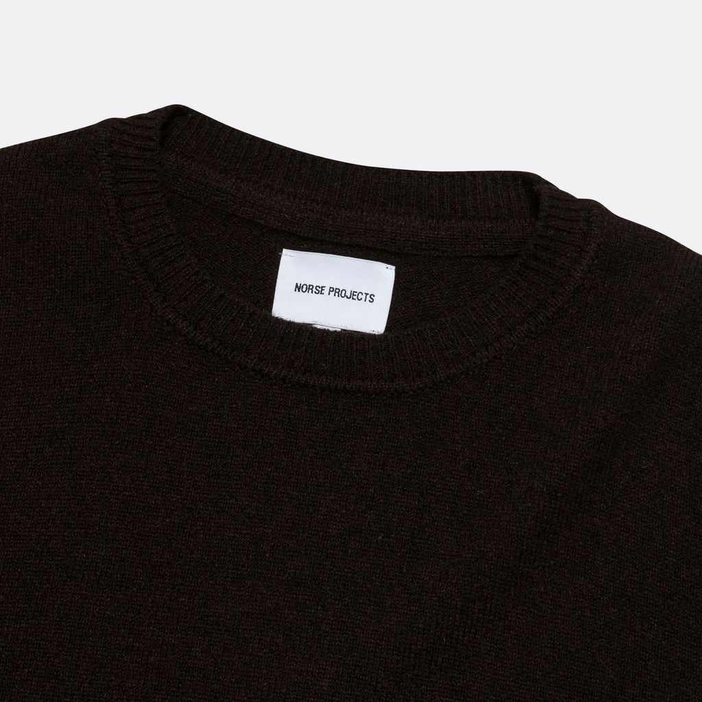 Sigfred Merino Lambswool Sweater - Truffle
