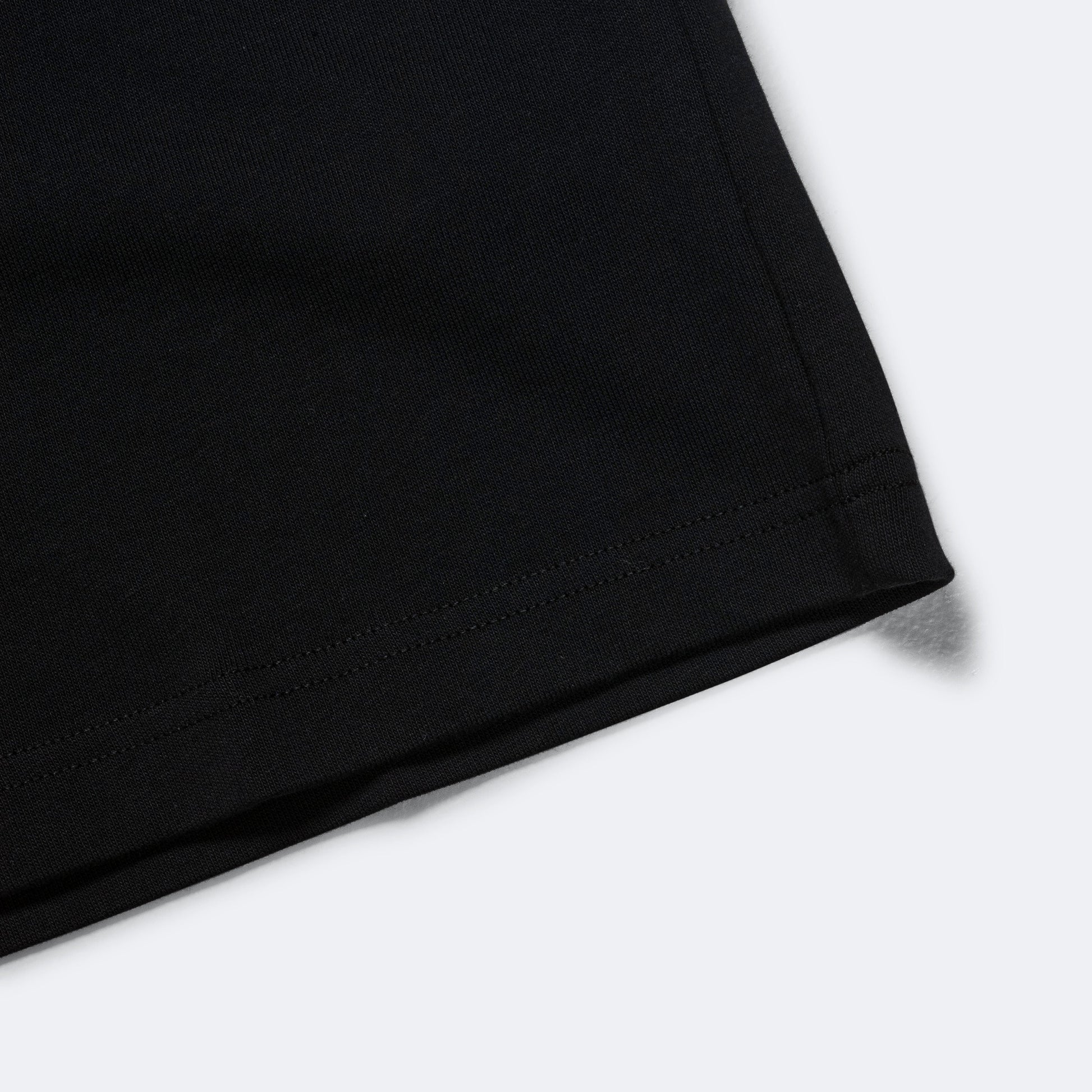Simon Loose Organic Heavy Jersey N Logo T-Shirt - Black