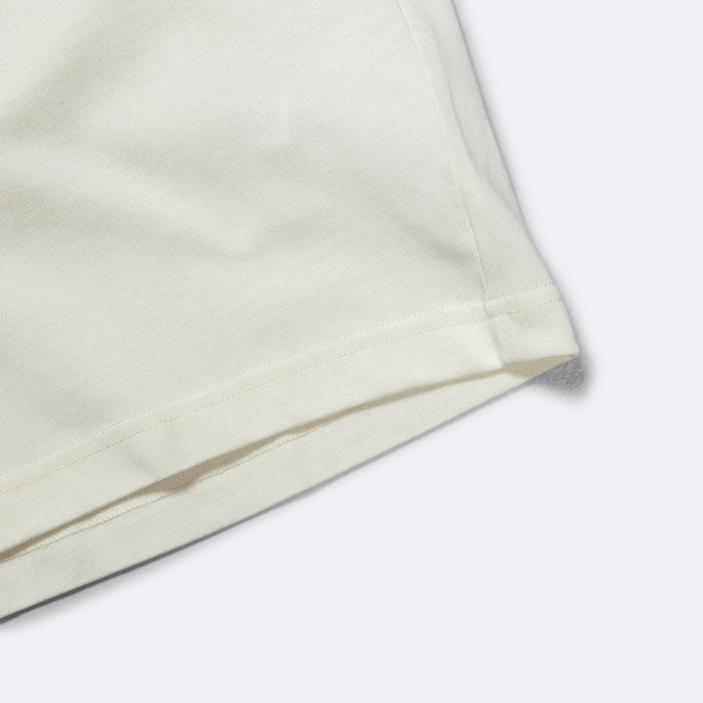 Simon Loose Organic Heavy Jersey N Logo T-Shirt - Ecru
