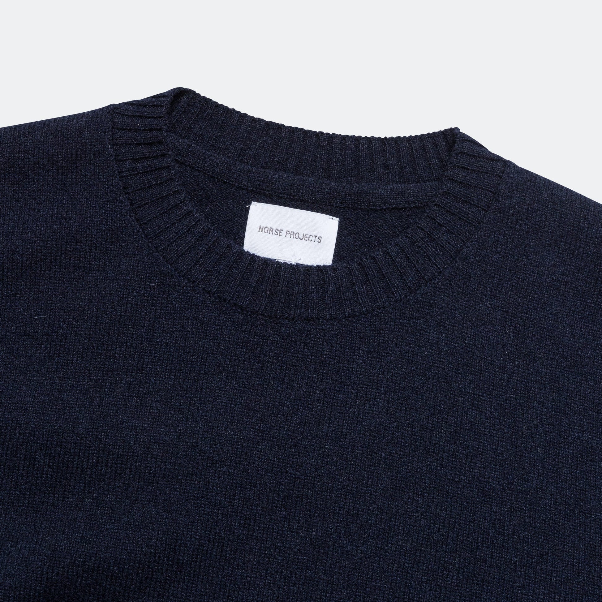 Standard Merino Lambswool Sweater - Dark Navy