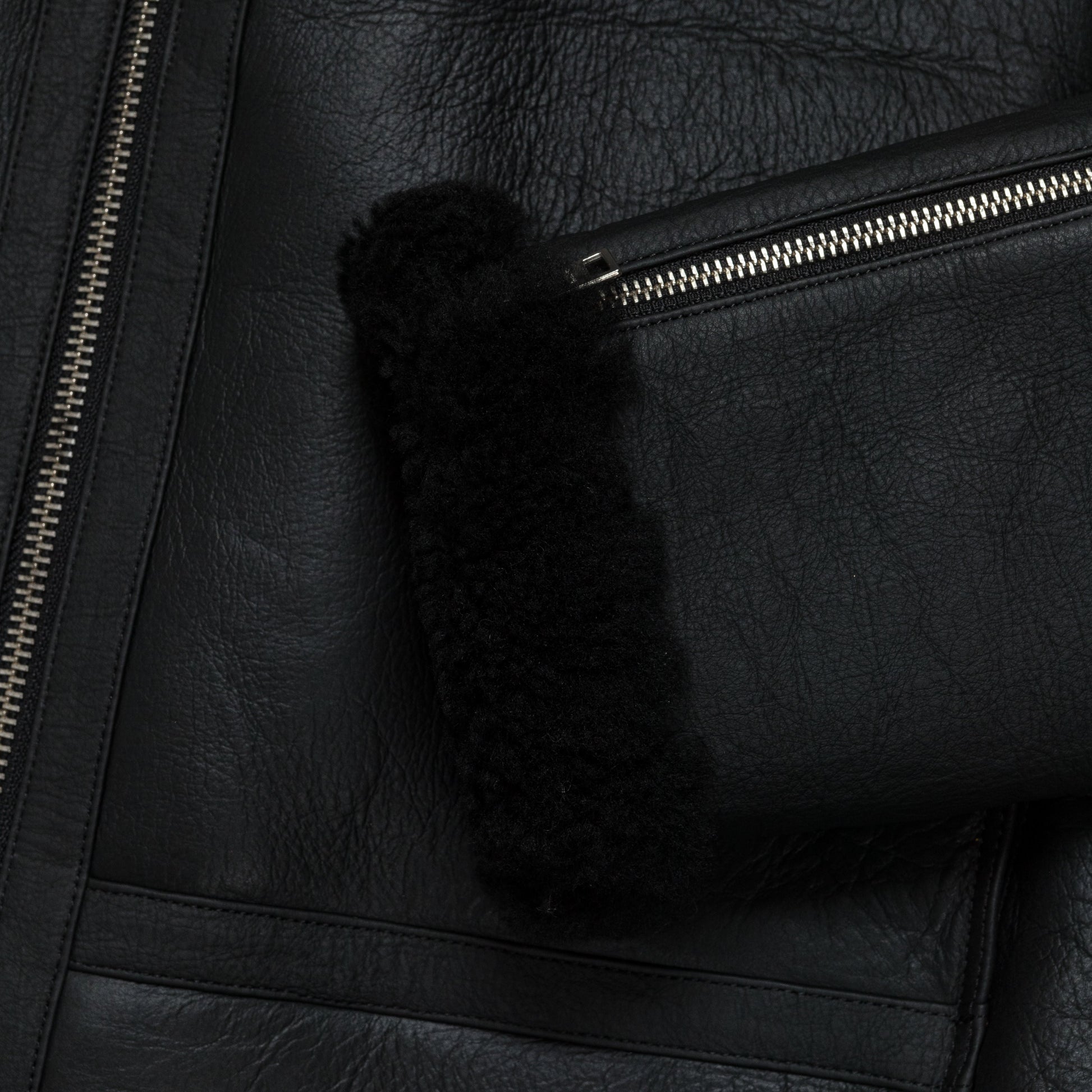 Tonsberg Shearling Jacket - Black