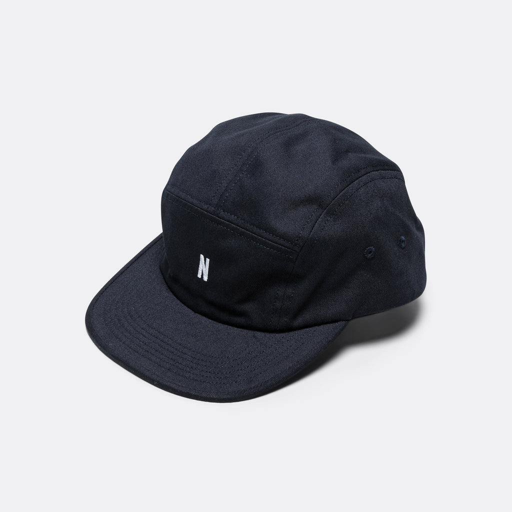 Twill 5 Panel Cap - Dark Navy