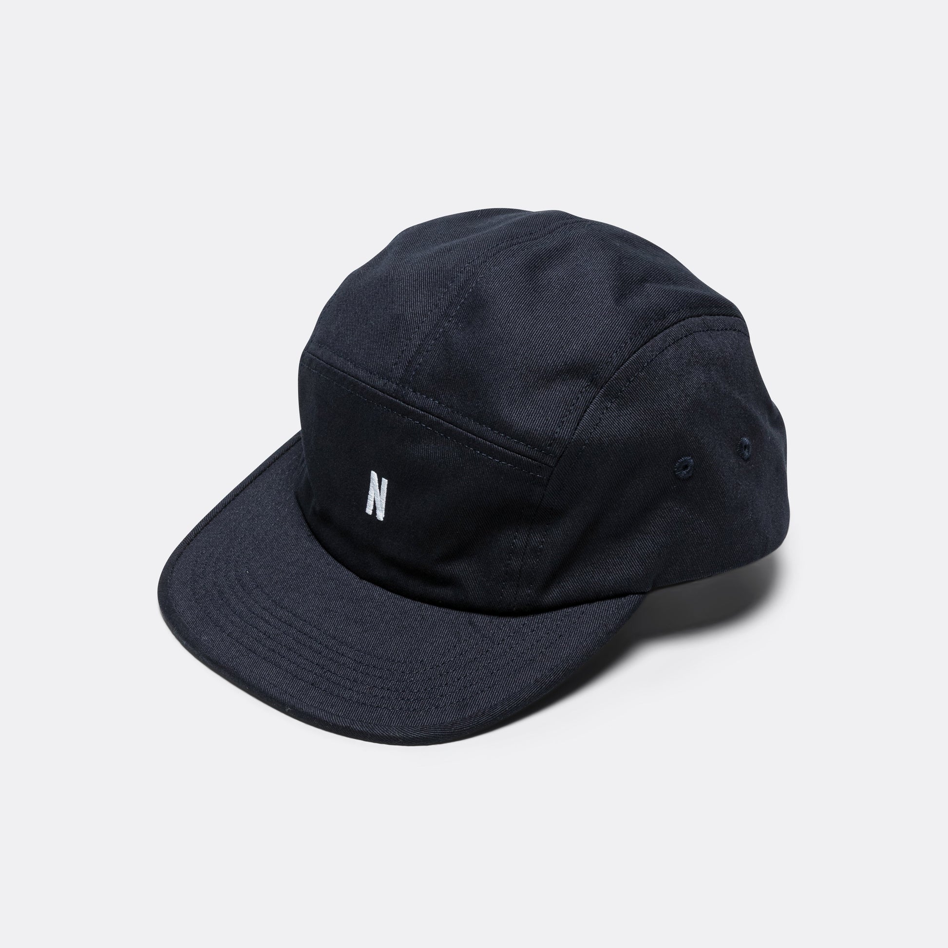 Twill 5 Panel Cap - Dark Navy