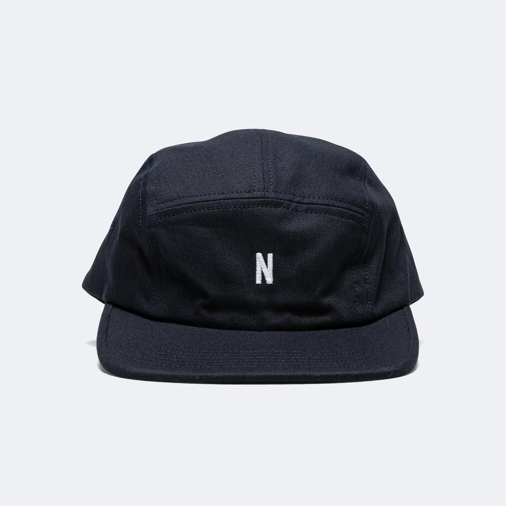 Twill 5 Panel Cap - Dark Navy