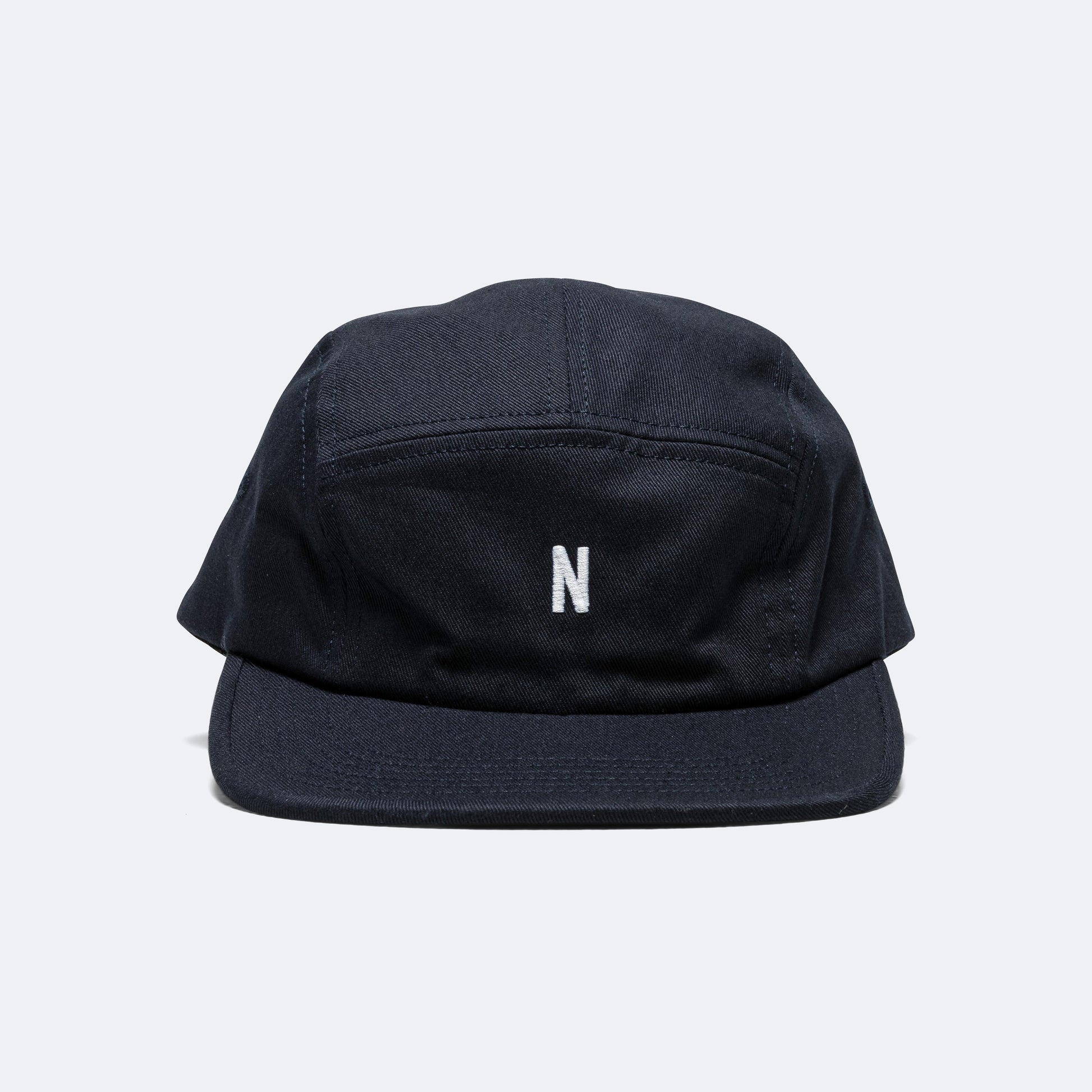 Twill 5 Panel Cap - Dark Navy