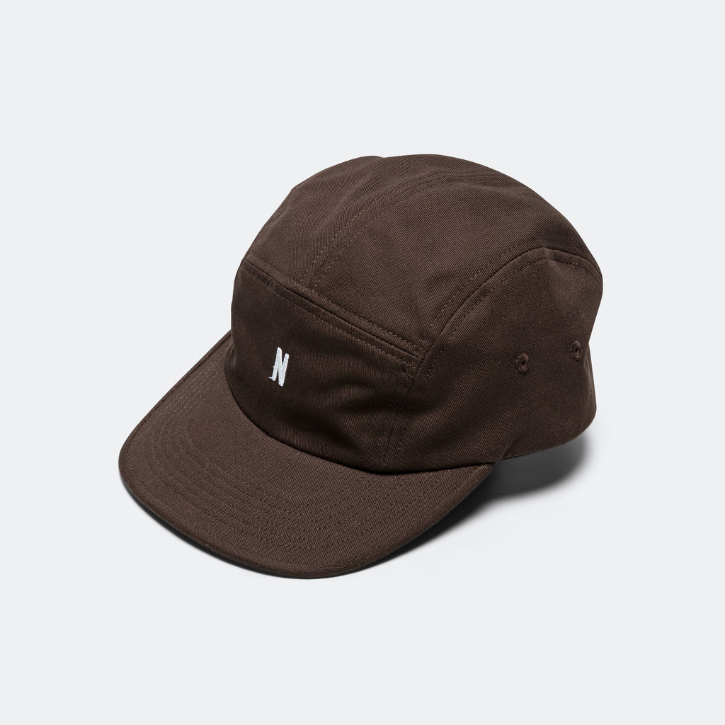 Twill 5 Panel Cap - Espresso