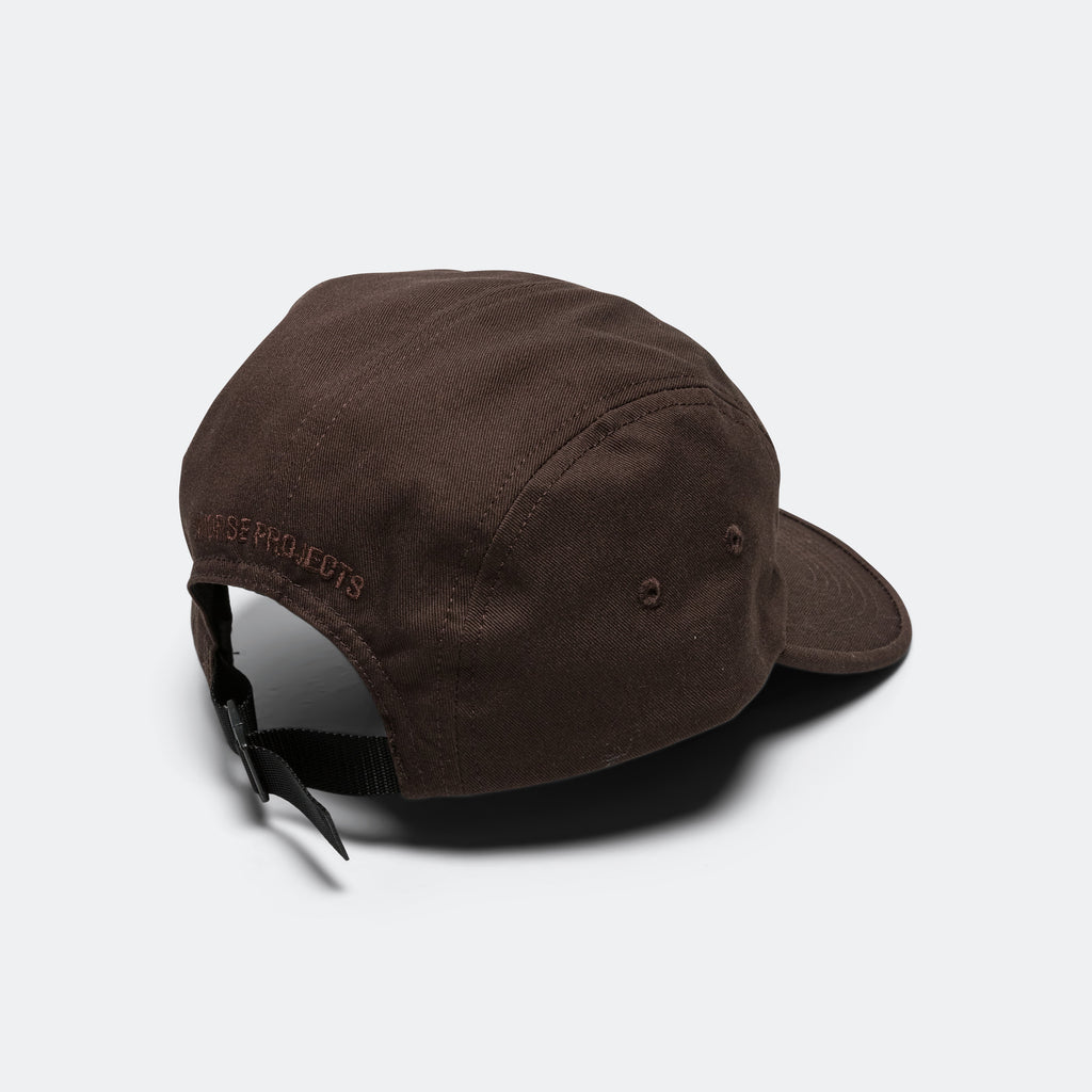 Twill 5 Panel Cap - Espresso