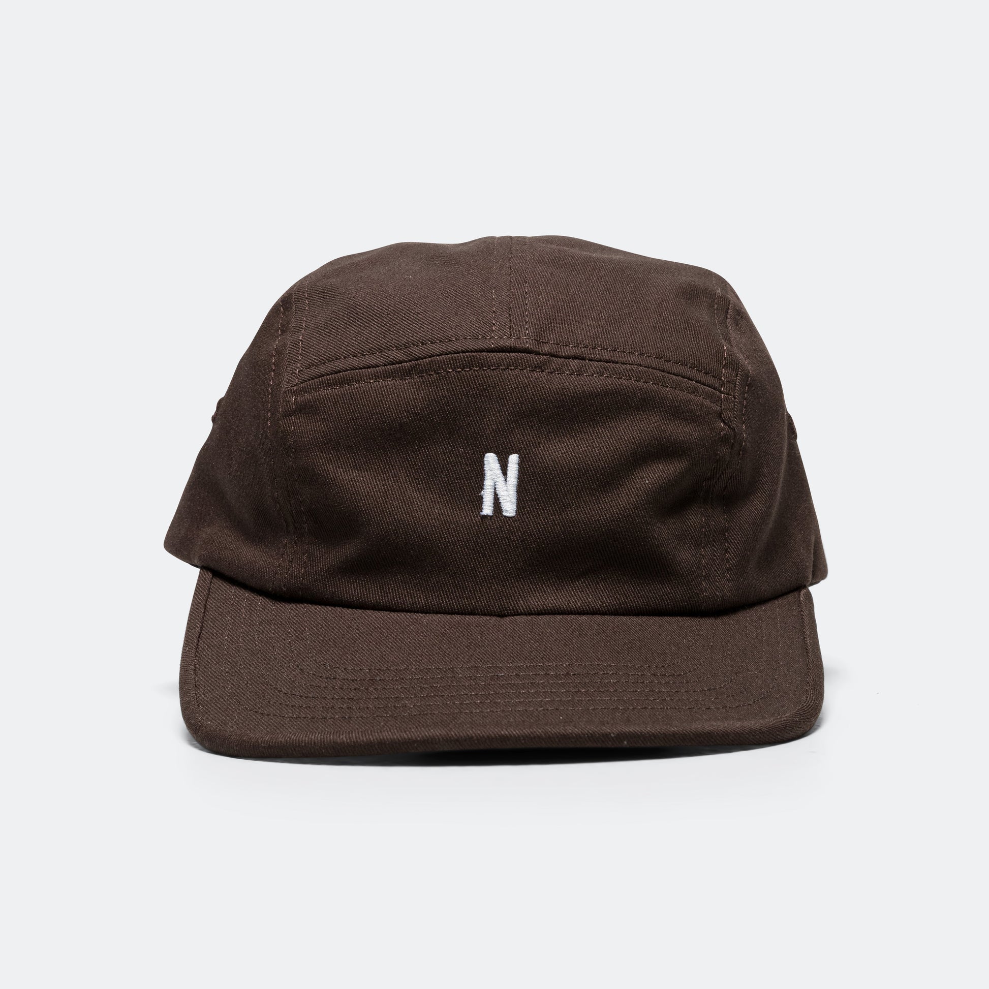 Twill 5 Panel Cap - Espresso