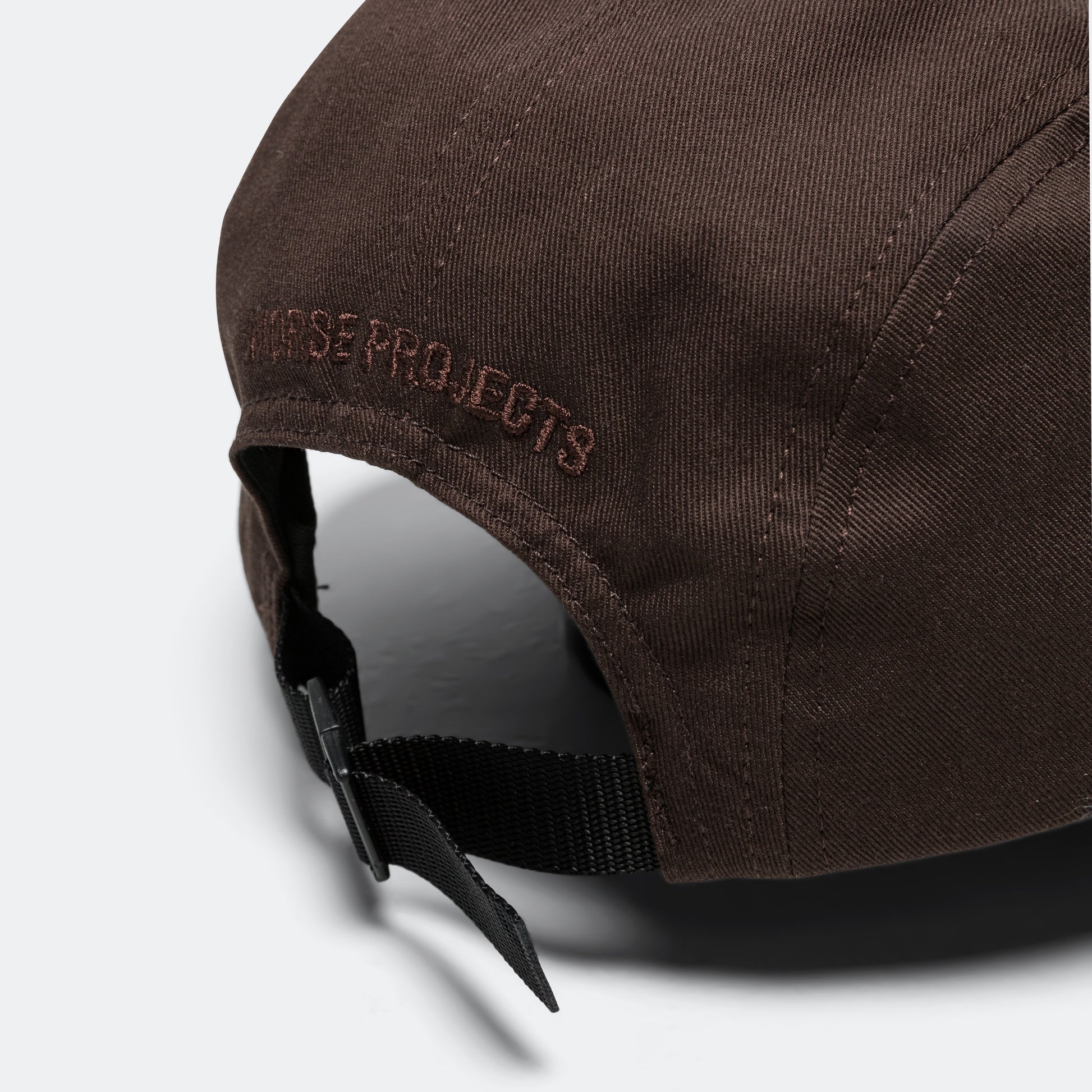 Twill 5 Panel Cap - Espresso
