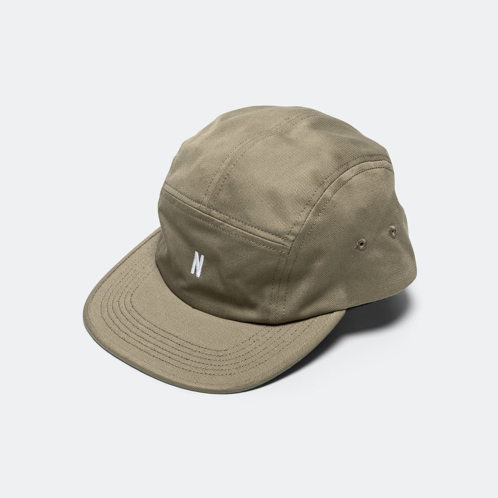 Twill 5 Panel Cap - Sediment Green