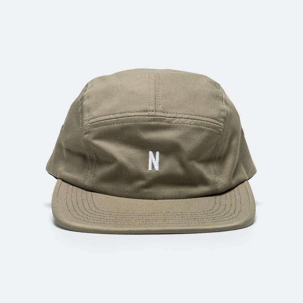 Twill 5 Panel Cap - Sediment Green