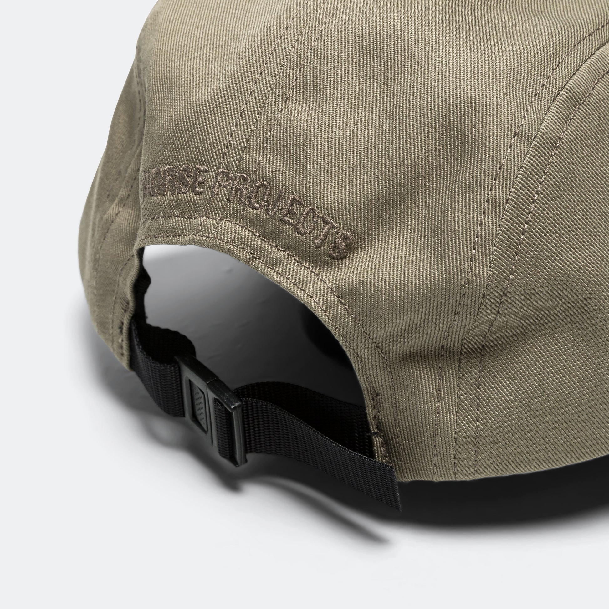 Twill 5 Panel Cap - Sediment Green