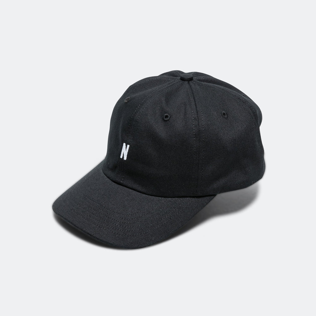 Twill Sports Cap - Black