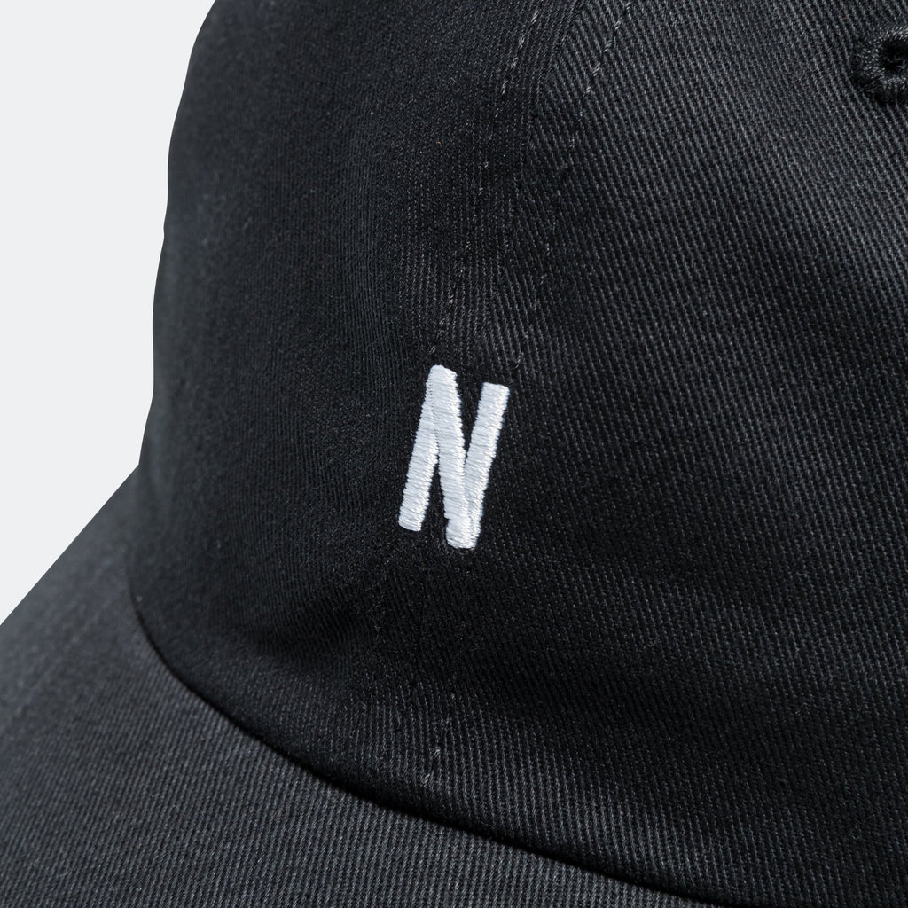 Twill Sports Cap - Black