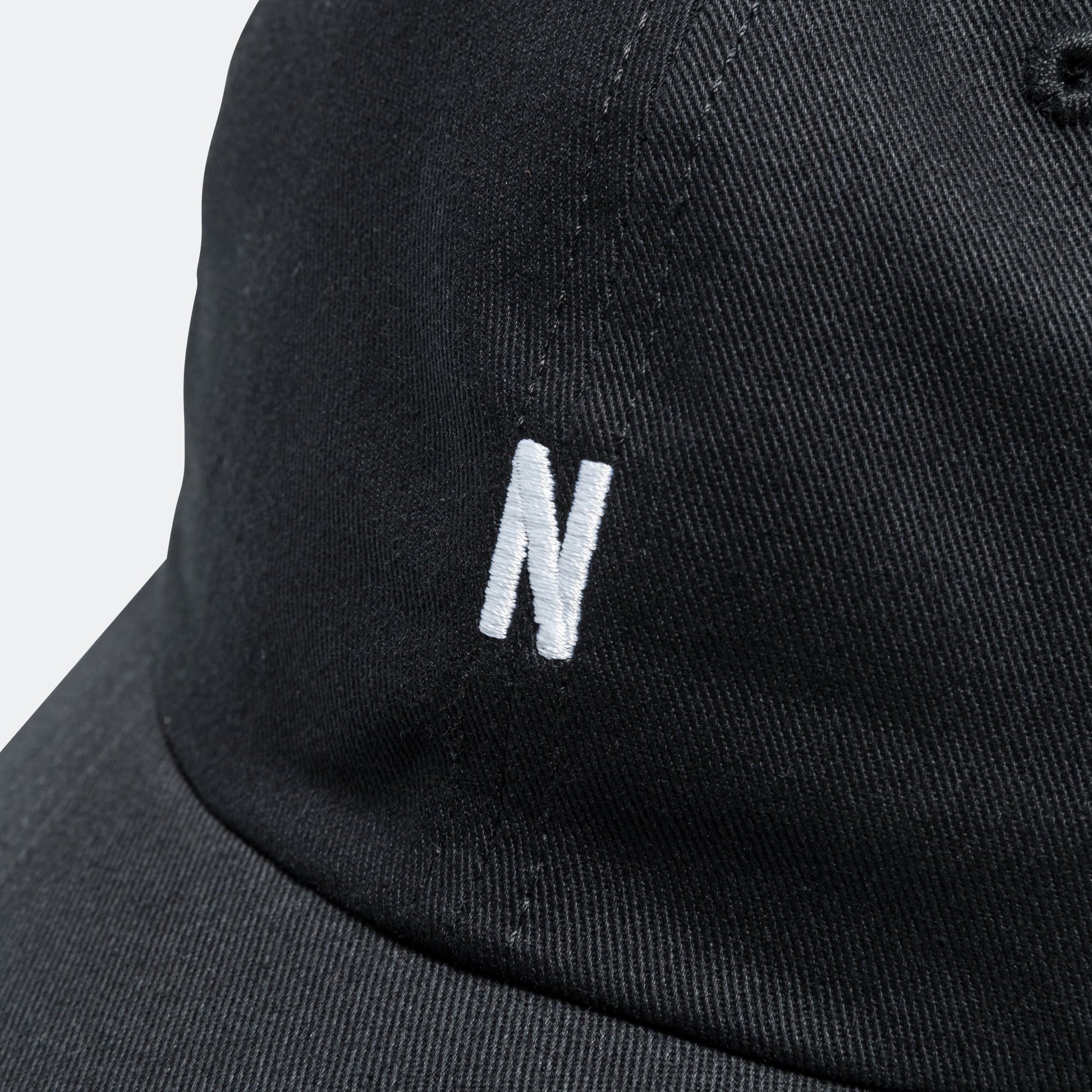 Twill Sports Cap - Black