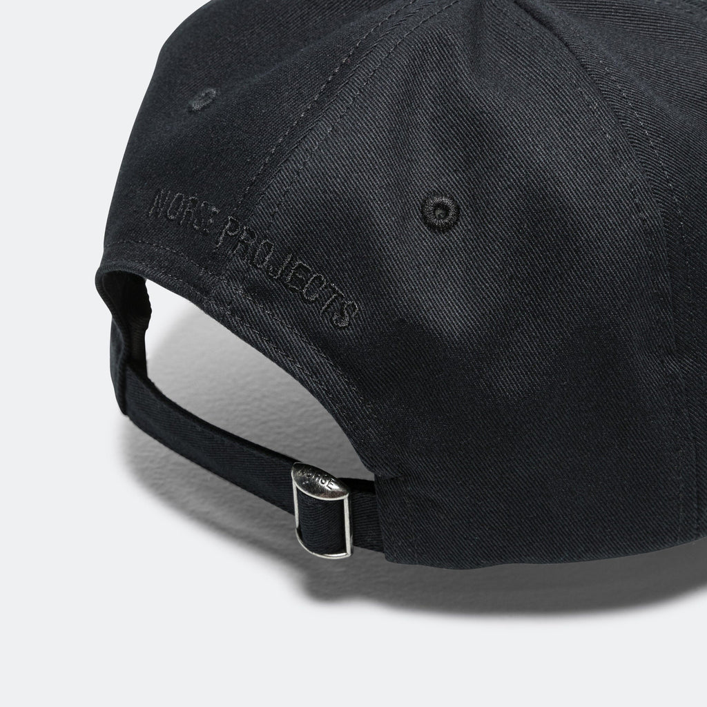 Twill Sports Cap - Black