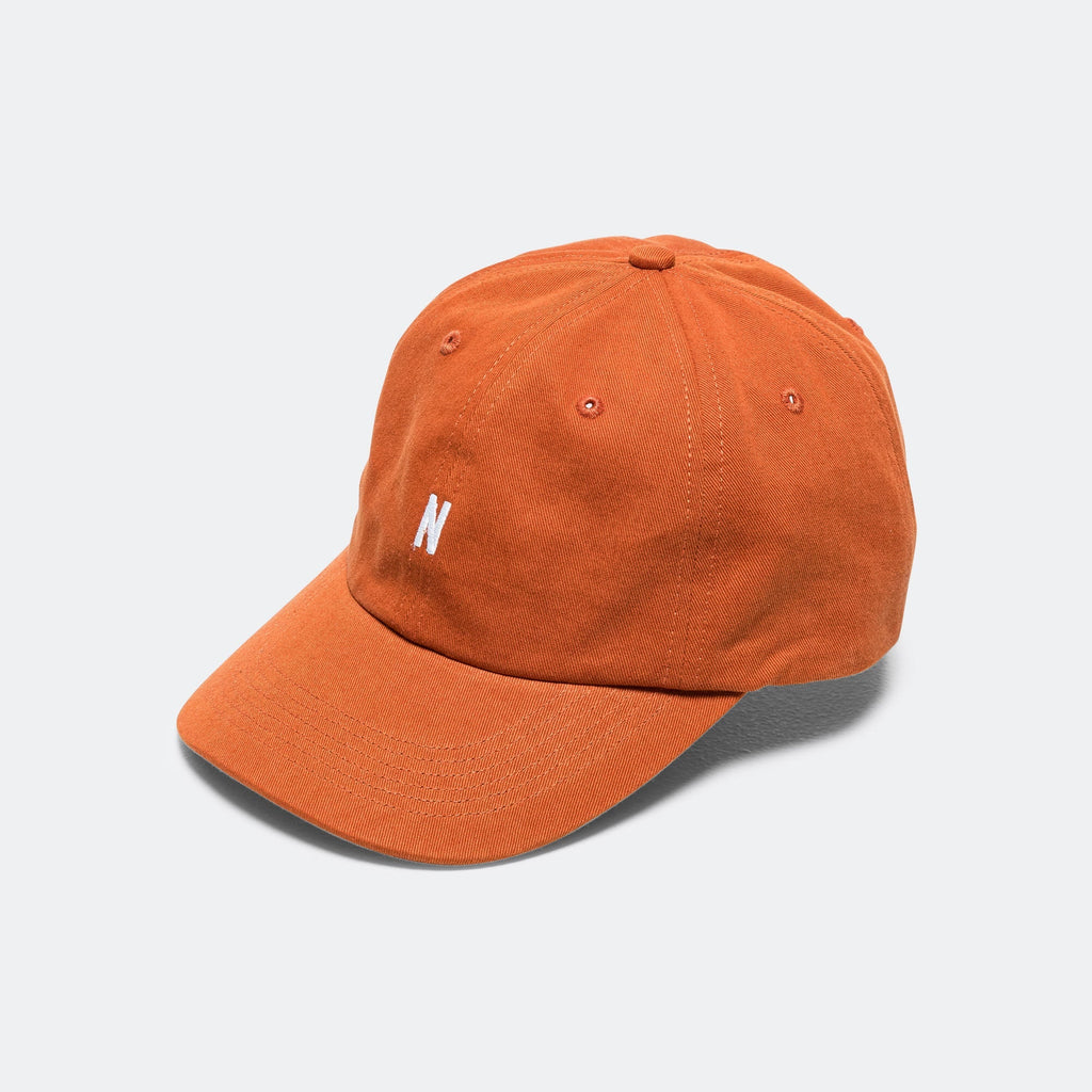 Twill Sports Cap - Burnt Ocher