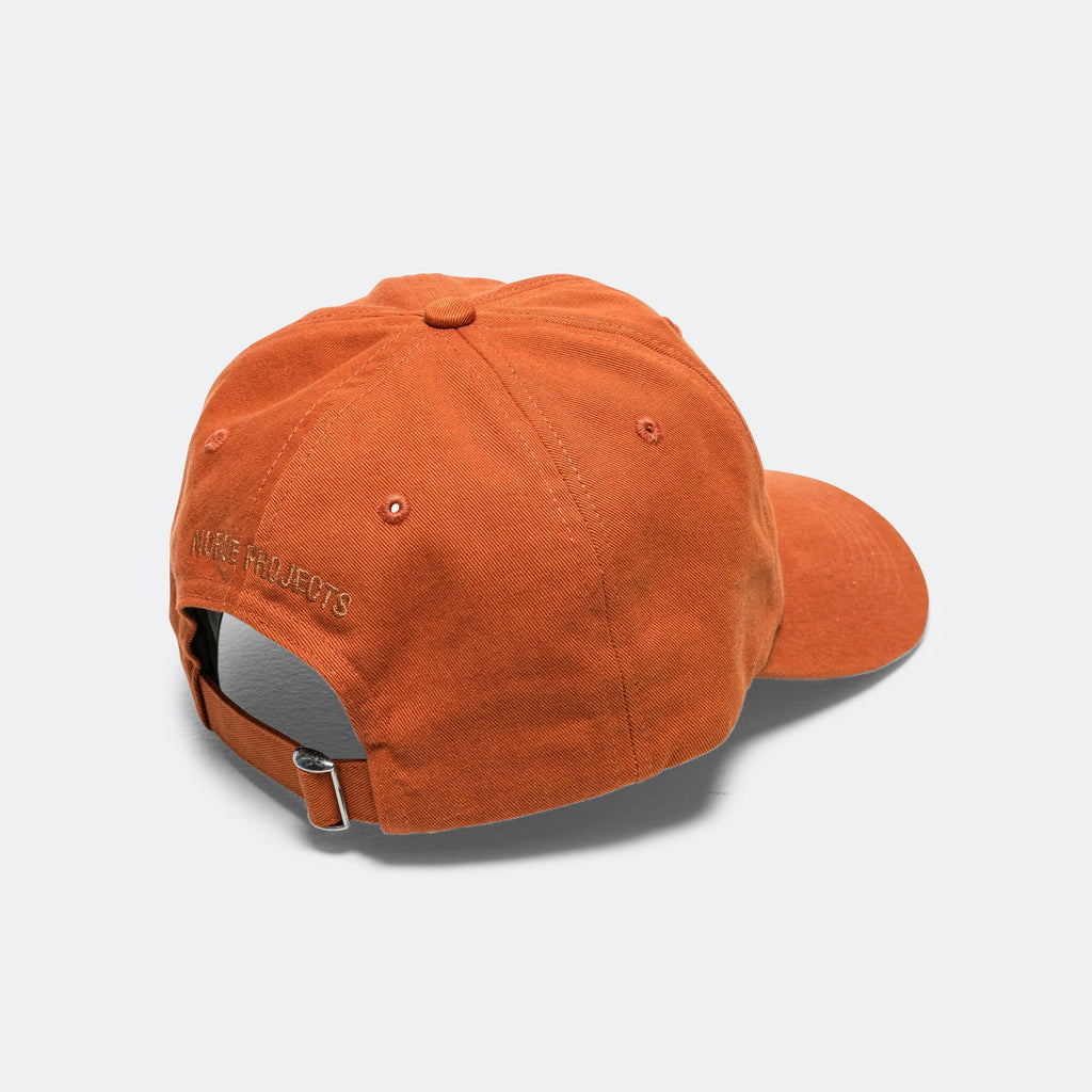 Twill Sports Cap - Burnt Ocher