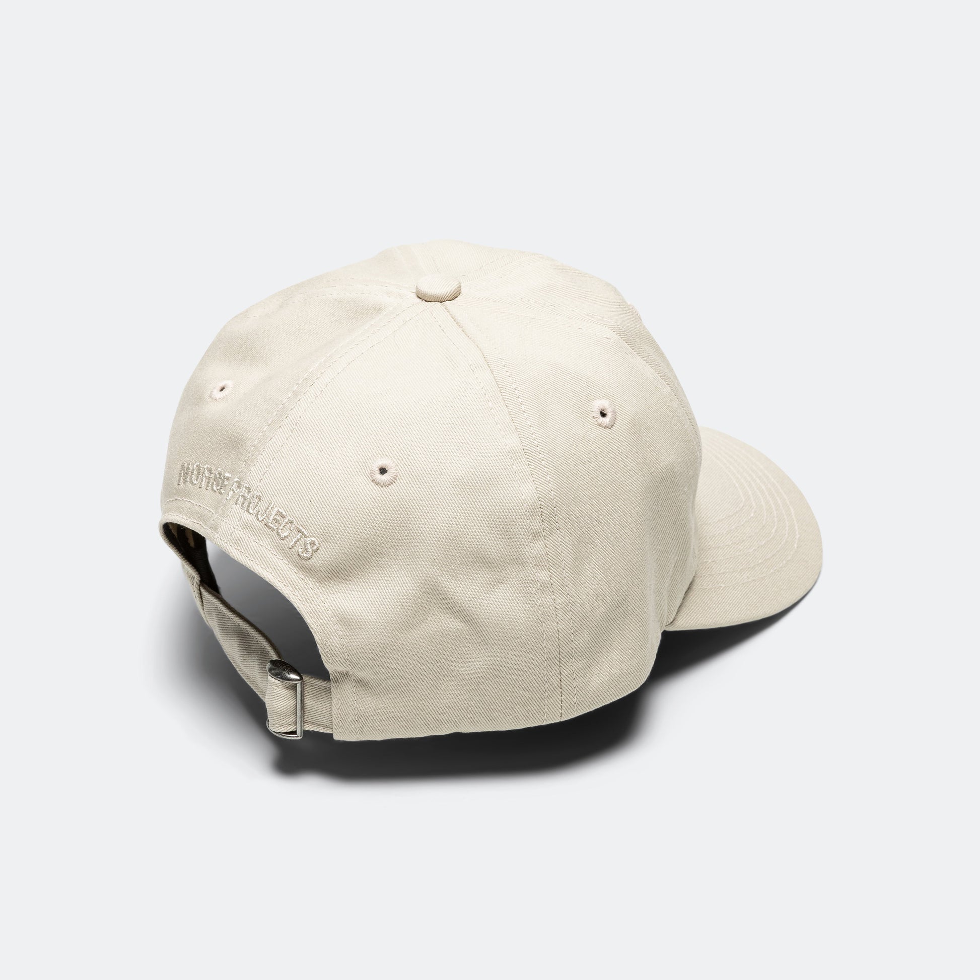 Twill Sports Cap - Marble White