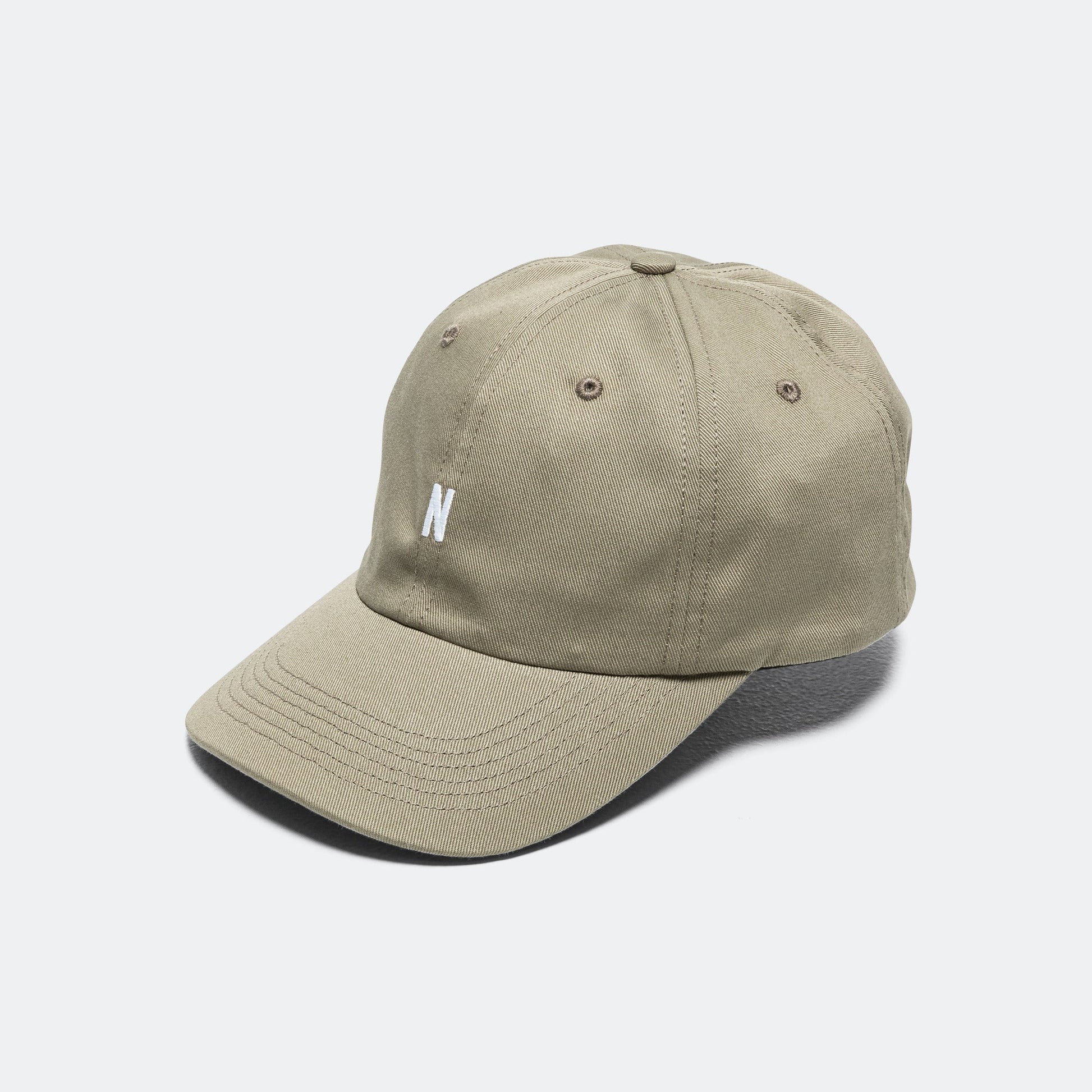 Twill Sports Cap - Sediment Green
